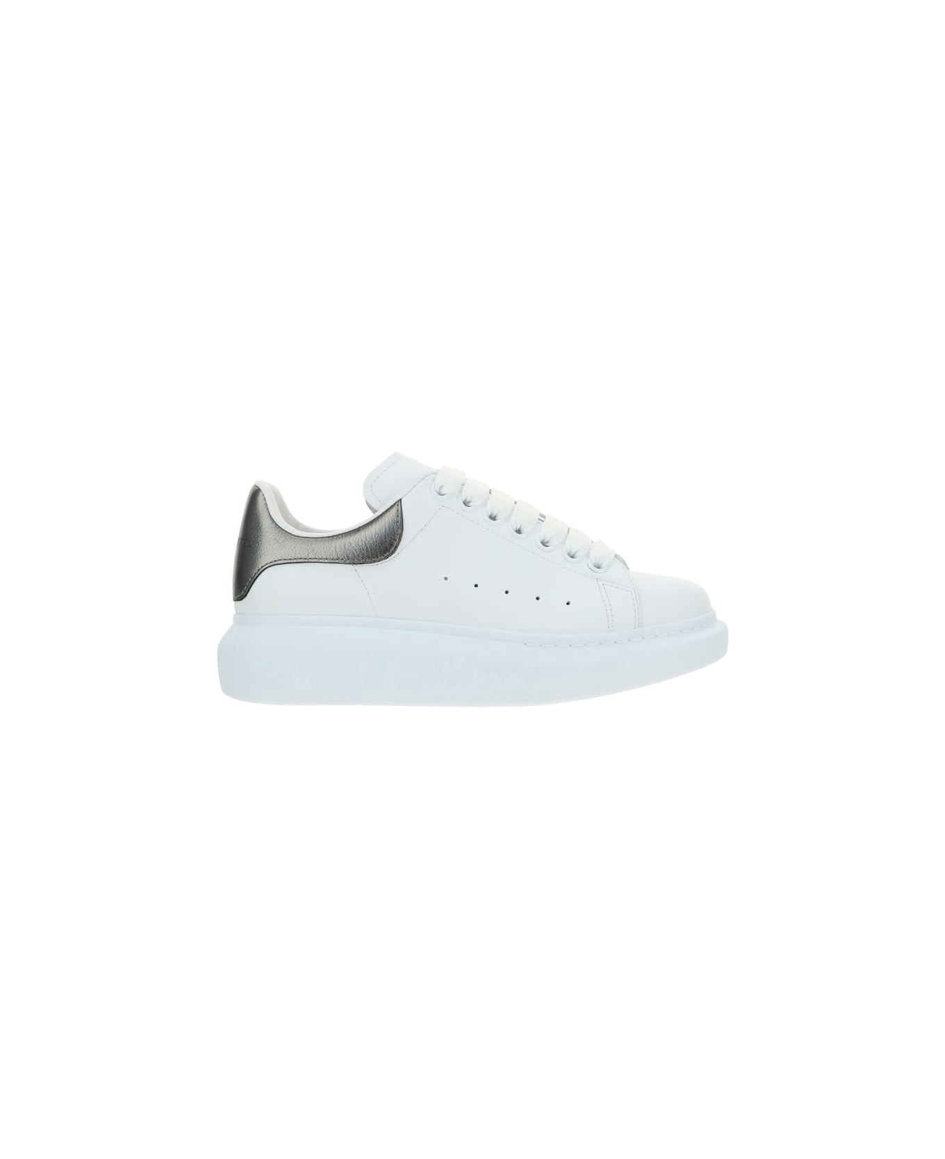 Alexander McQueen Sneakers - White/blk Pearl