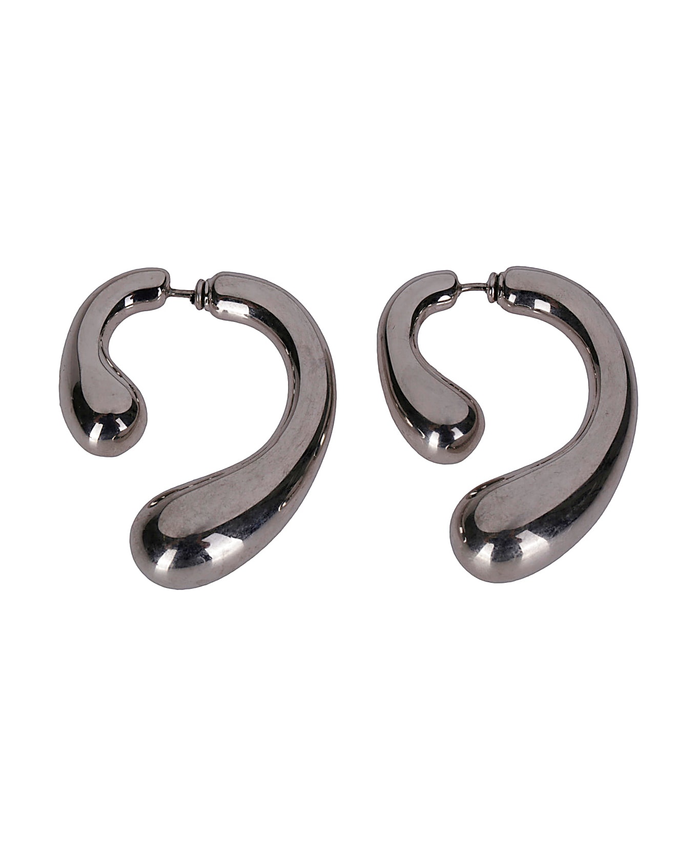 Panconesi P Earrings - SILVER