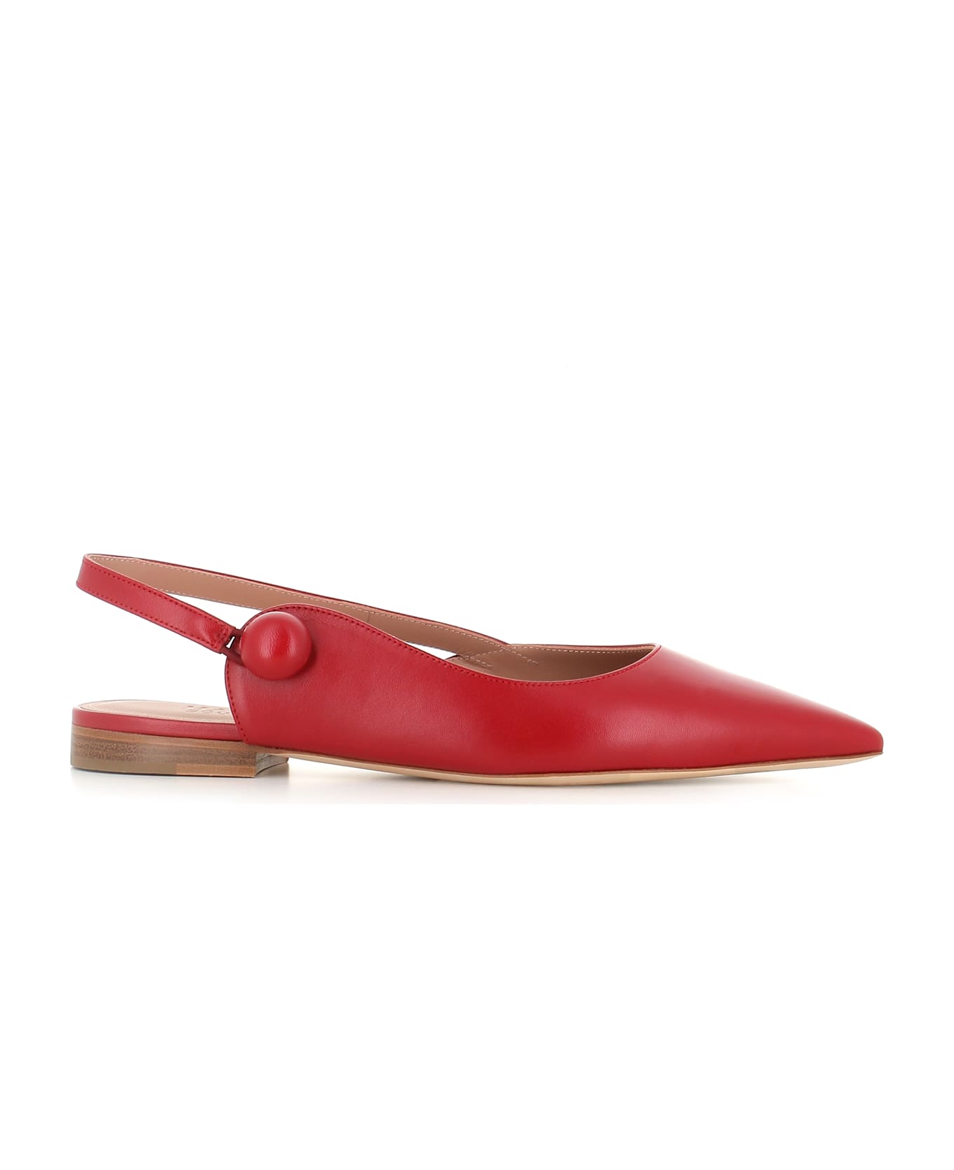 Malone Souliers Ballerina Palmer 10-4 - Carmin red