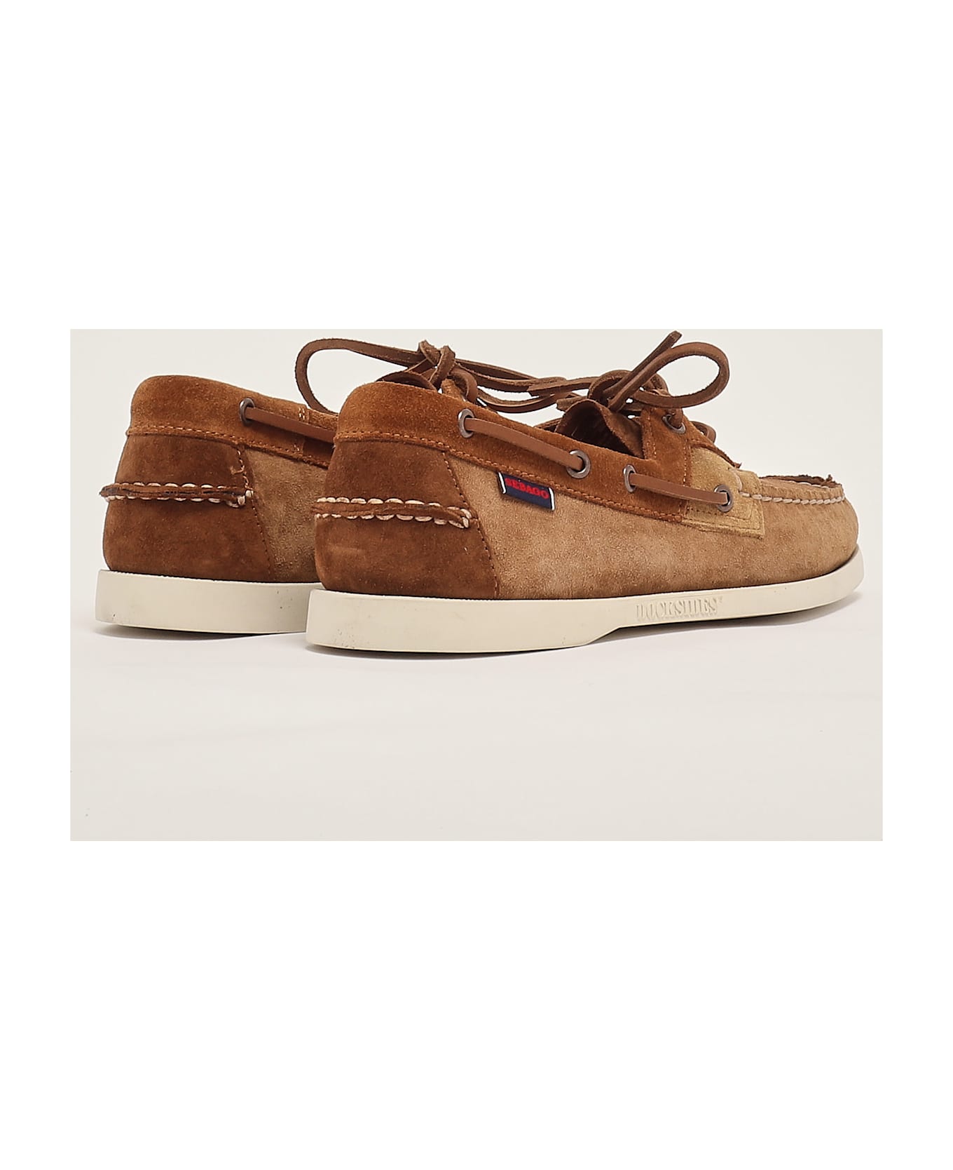 Sebago Rossisland Jib Shadow Loafers - COGNAC