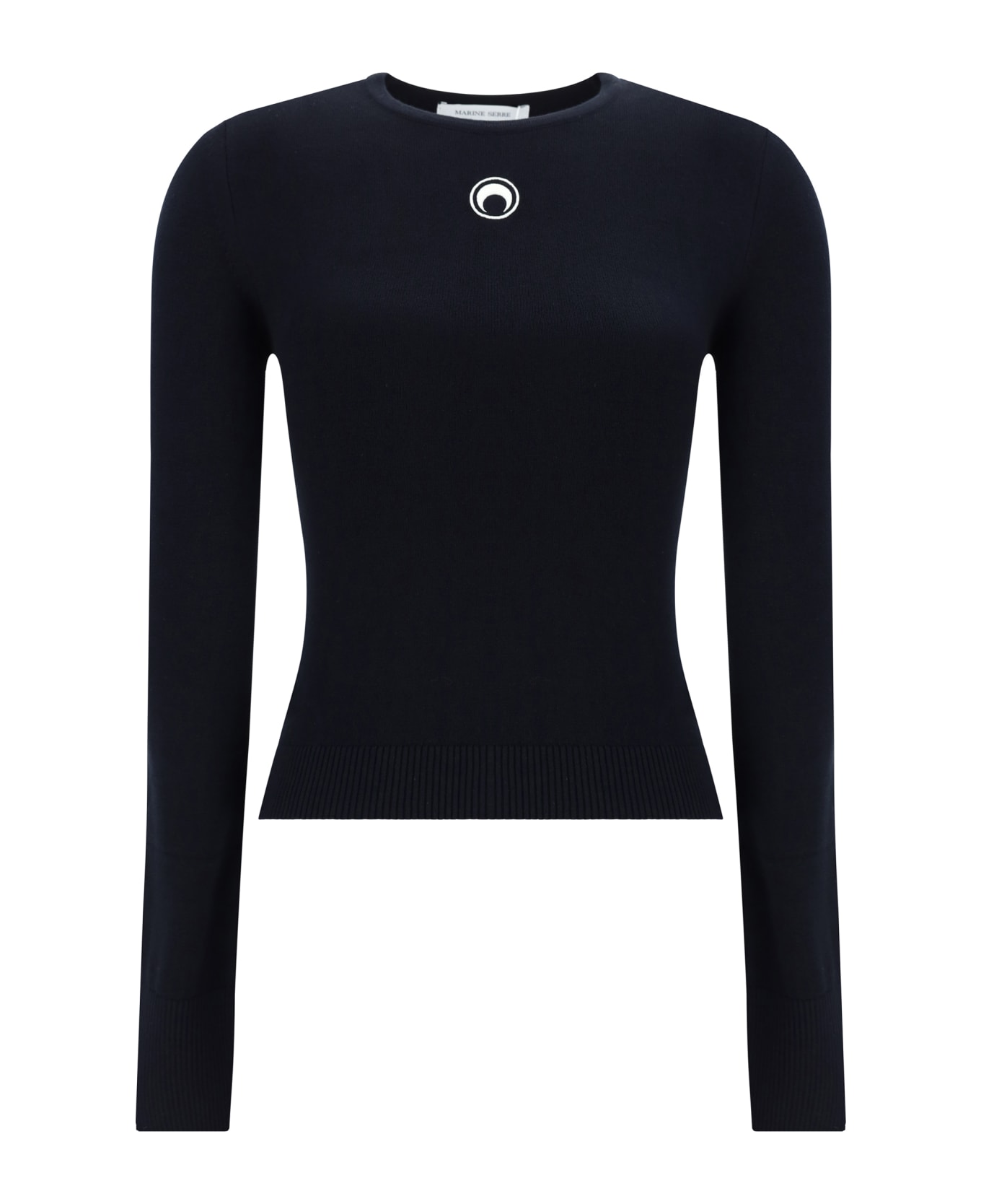 Marine Serre Sweater - BLACK