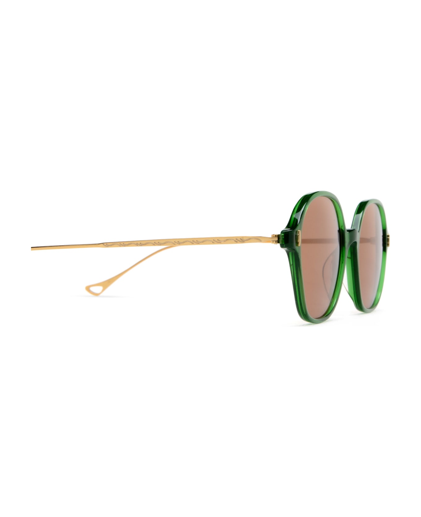 Eyepetizer Windsor Transparent Green Sunglasses - Transparent Green