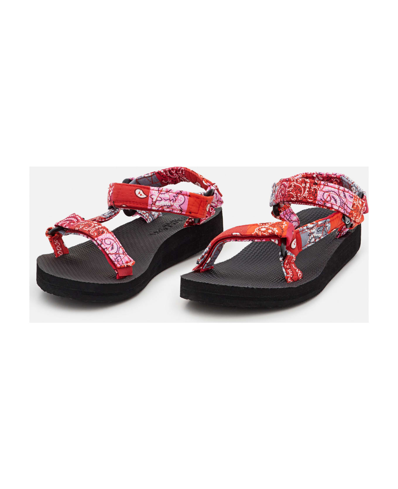 Arizona Love Trekky Quilt Sandals - Red