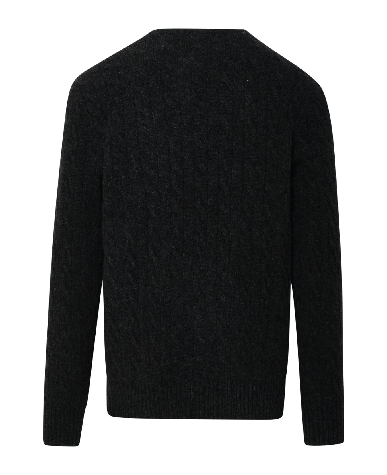 Ralph Lauren Grey Cashmere Blend Sweater