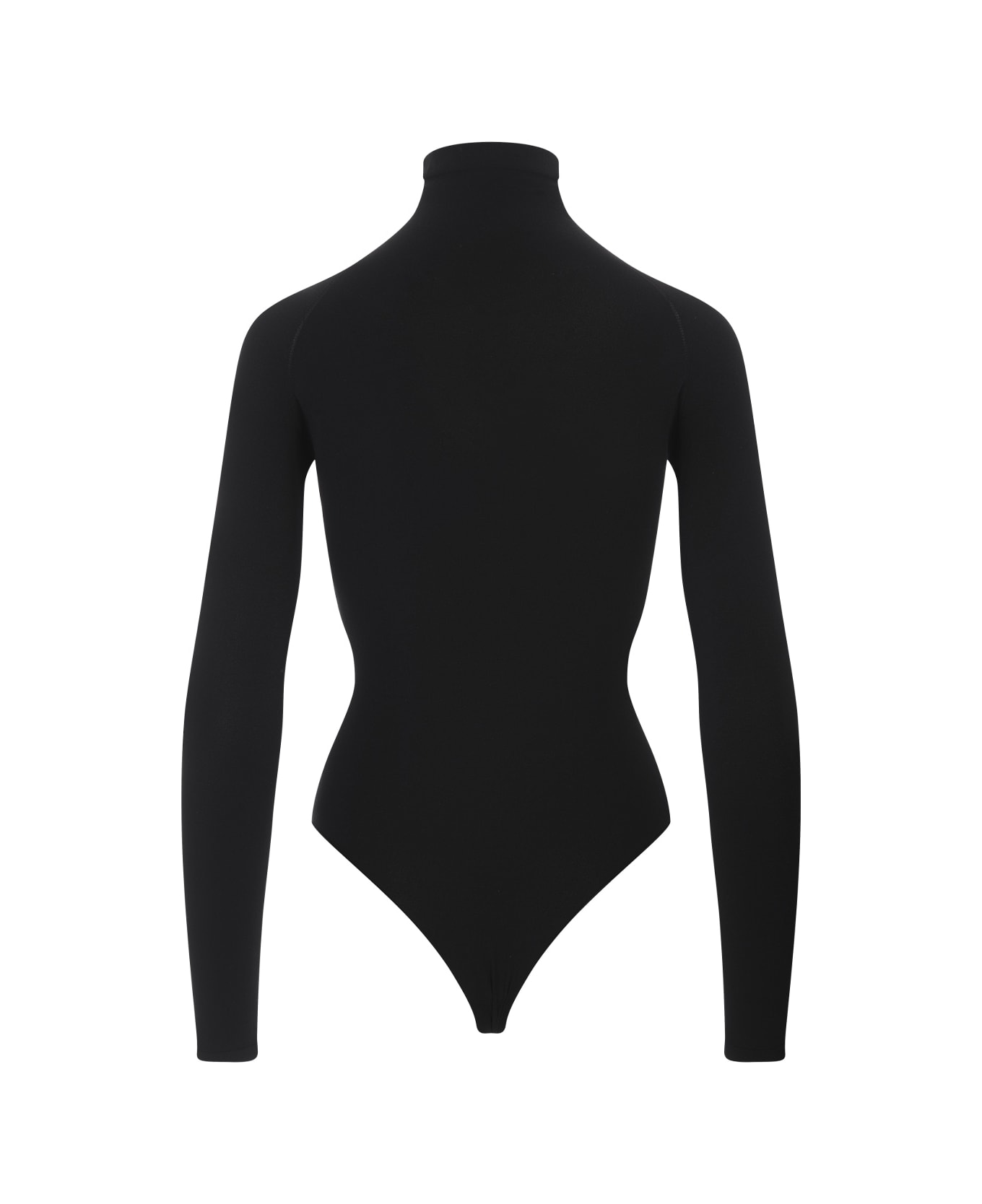 Alaia Black Second Skin Body Top - BLACK ボディスーツ