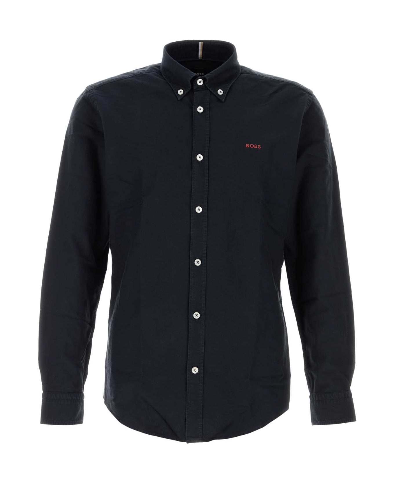 Hugo Boss Midnight Blue Oxford Shirt - DENIM
