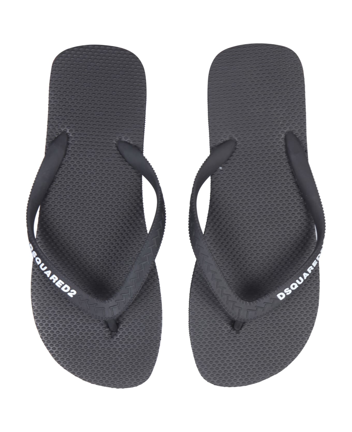 Dsquared2 Rubber Thong Sandals Dsquared2