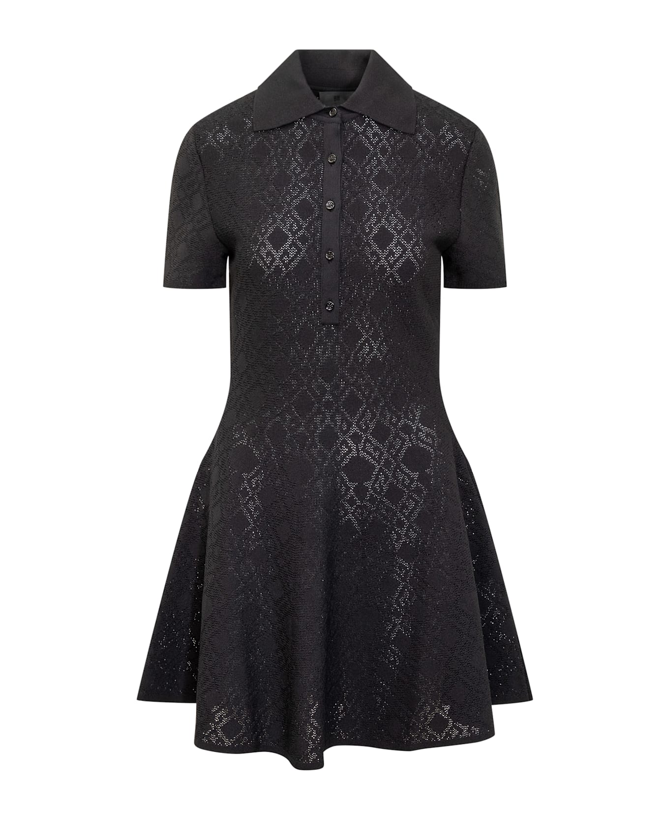 【送料&関税込】Givenchy Polo Dress In Monogram 72 Jacquard Givenchy Polo Dress In Monogram 72 Jacquard | italist