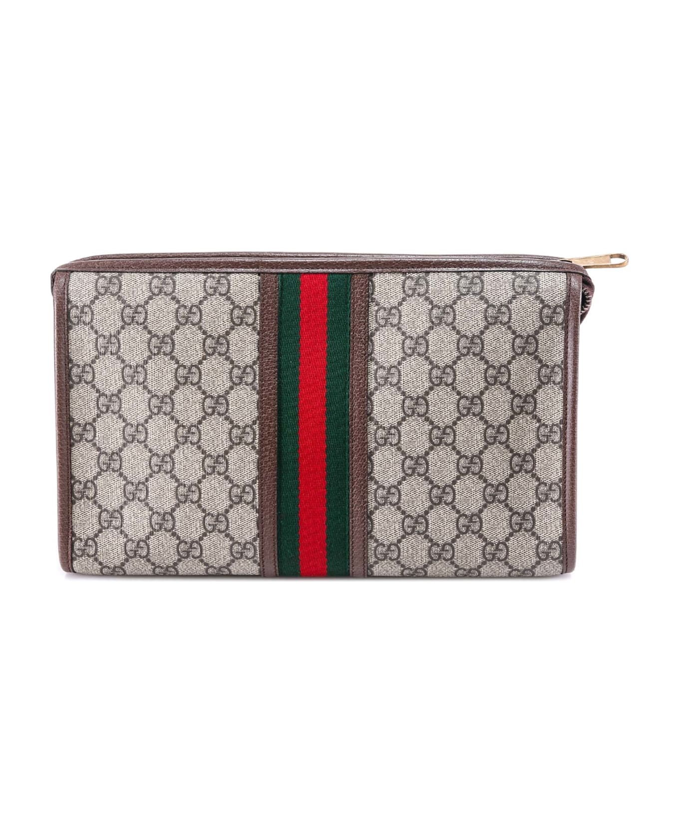 Gucci Ophidia Gg Beauty Case - Brown