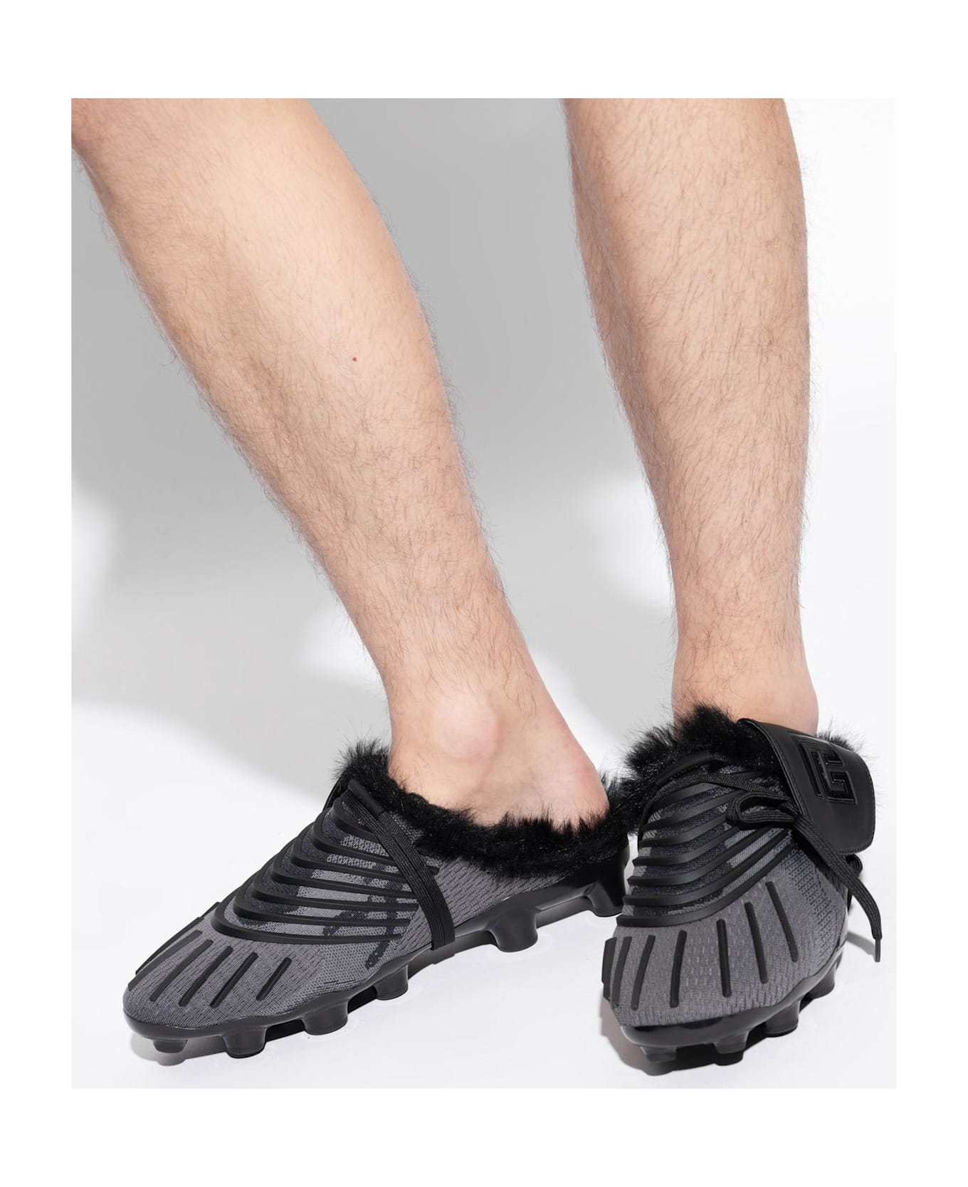 Balmain Clogs-type Slides - BLACK