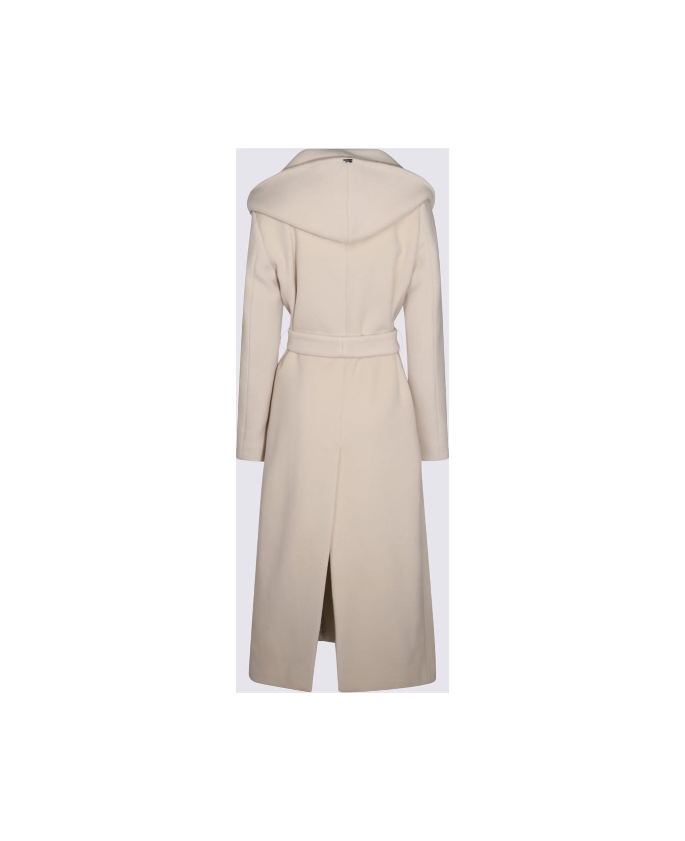 Herno Beige Wool Coat - Chantilly