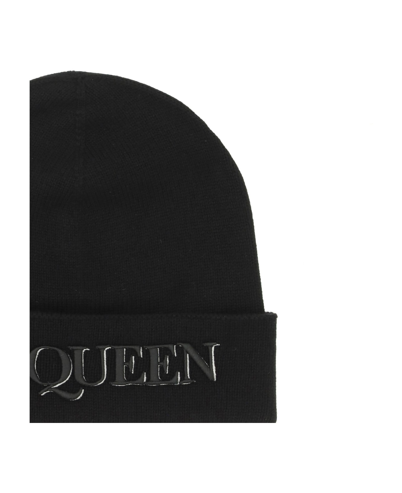 Alexander McQueen Alexander Mc Queen Hat - Black/ivory
