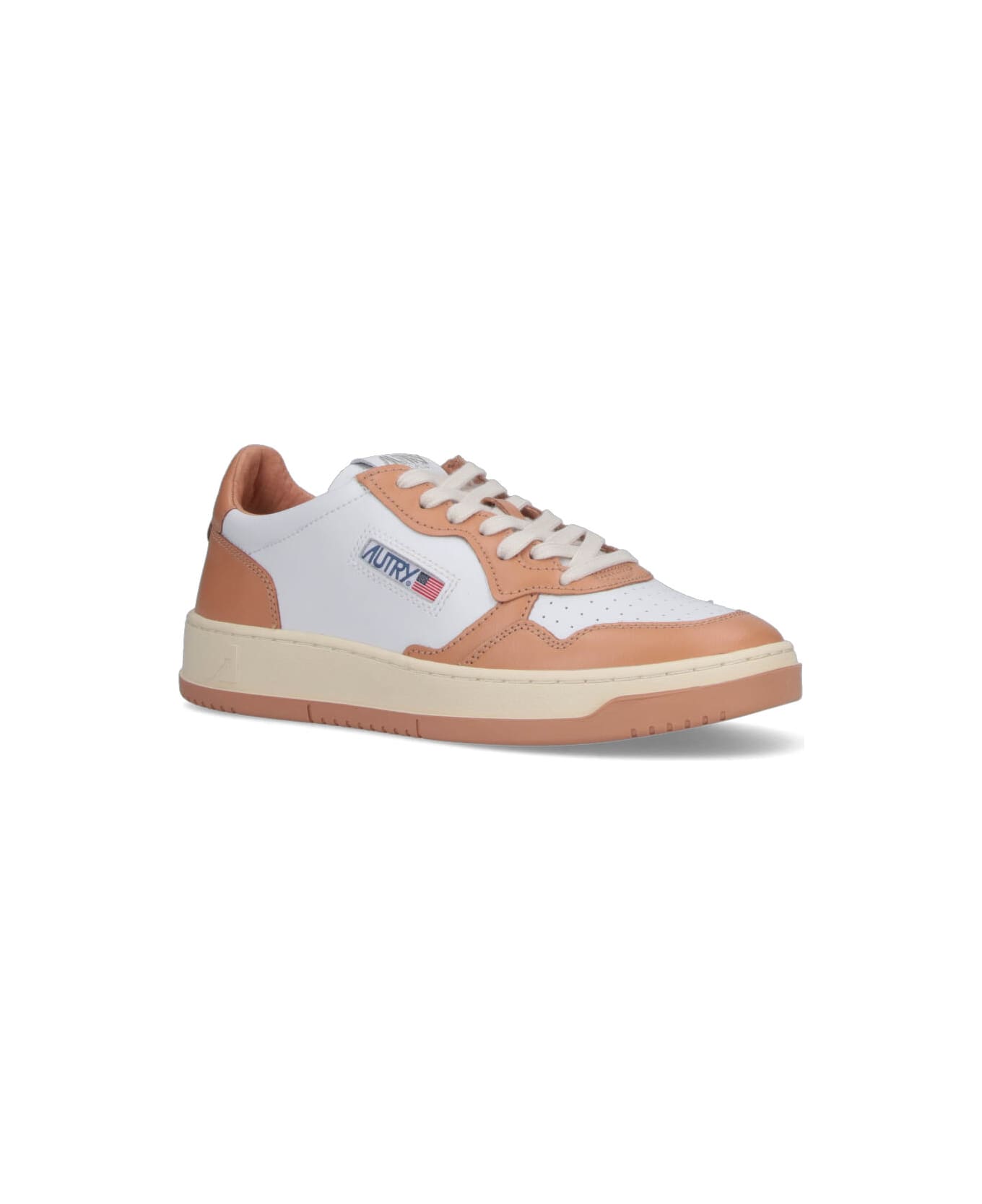 Autry "medalist" Low Sneakers - Brown