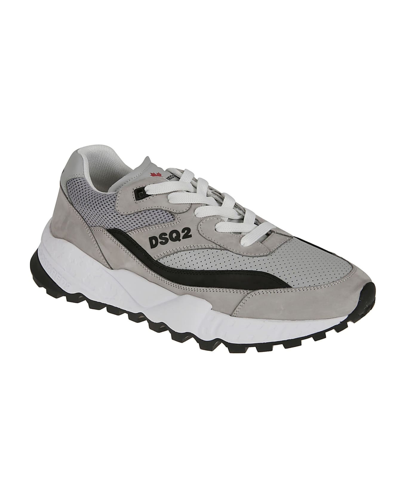 Dsquared2 Free Leather Sneakers - White スニーカー
