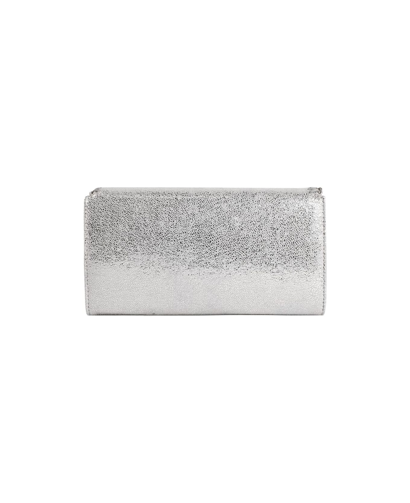 Stella McCartney Falabella Continental Wallet - Silver