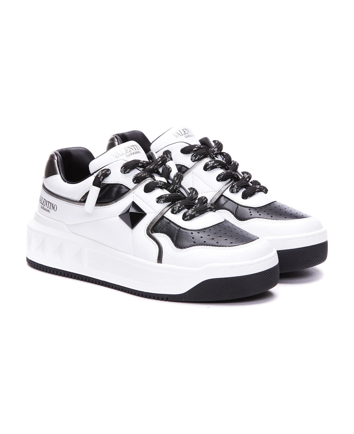 Valentino Garavani Xl One Stud Sneakers - White