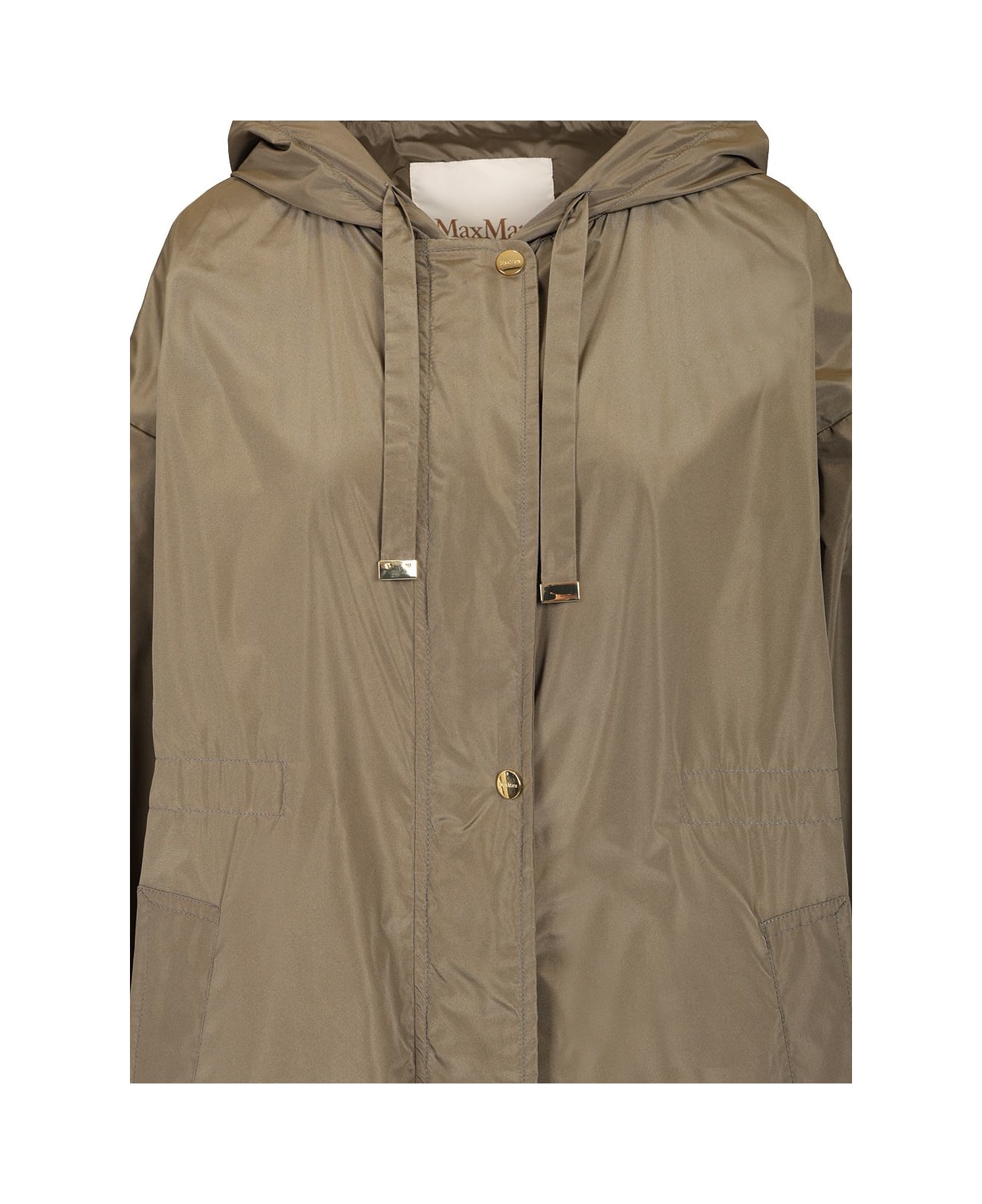 
S Max Mara Long Parka - GREEN