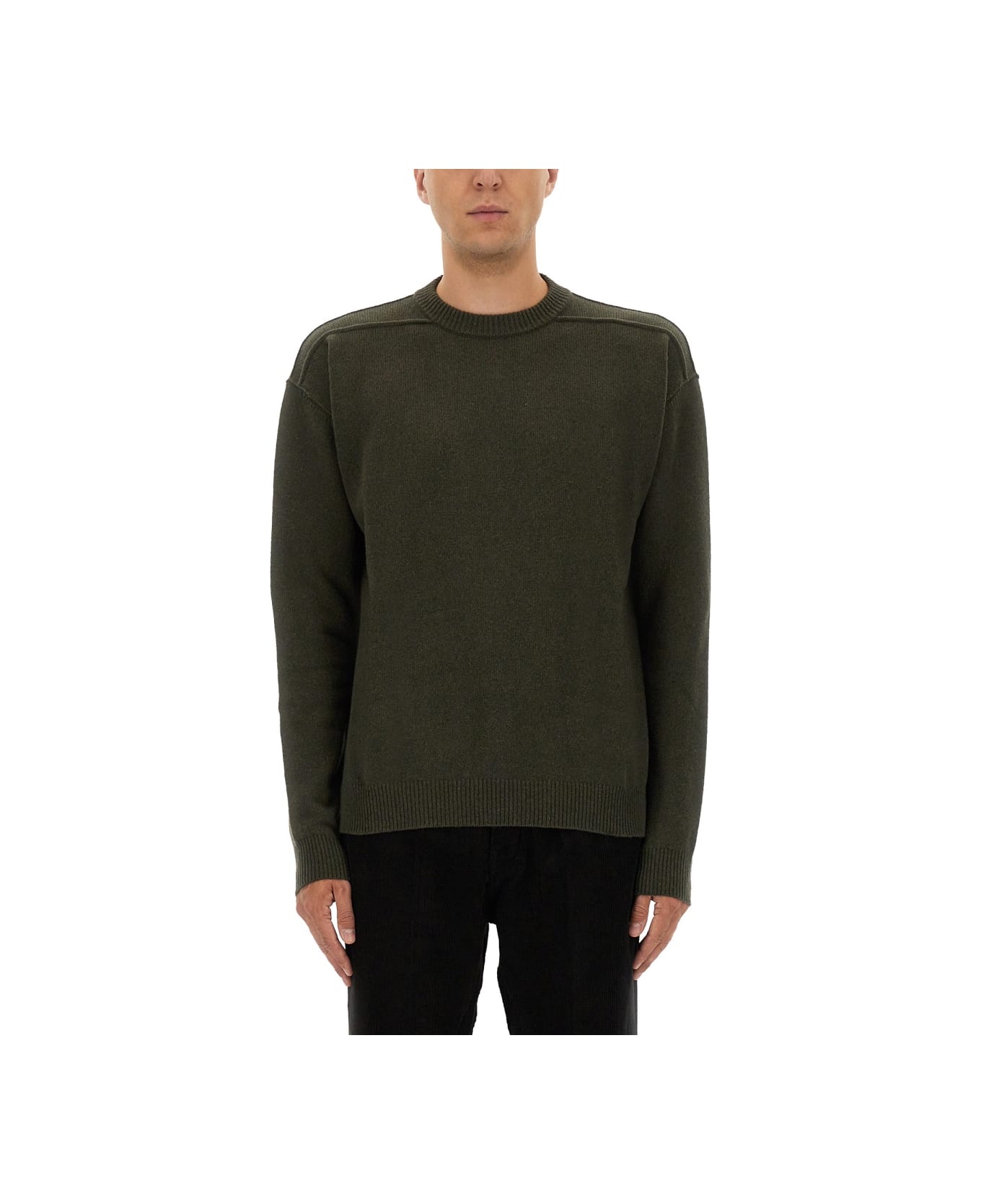 Rick Owens Cashmere Sweater - GREEN