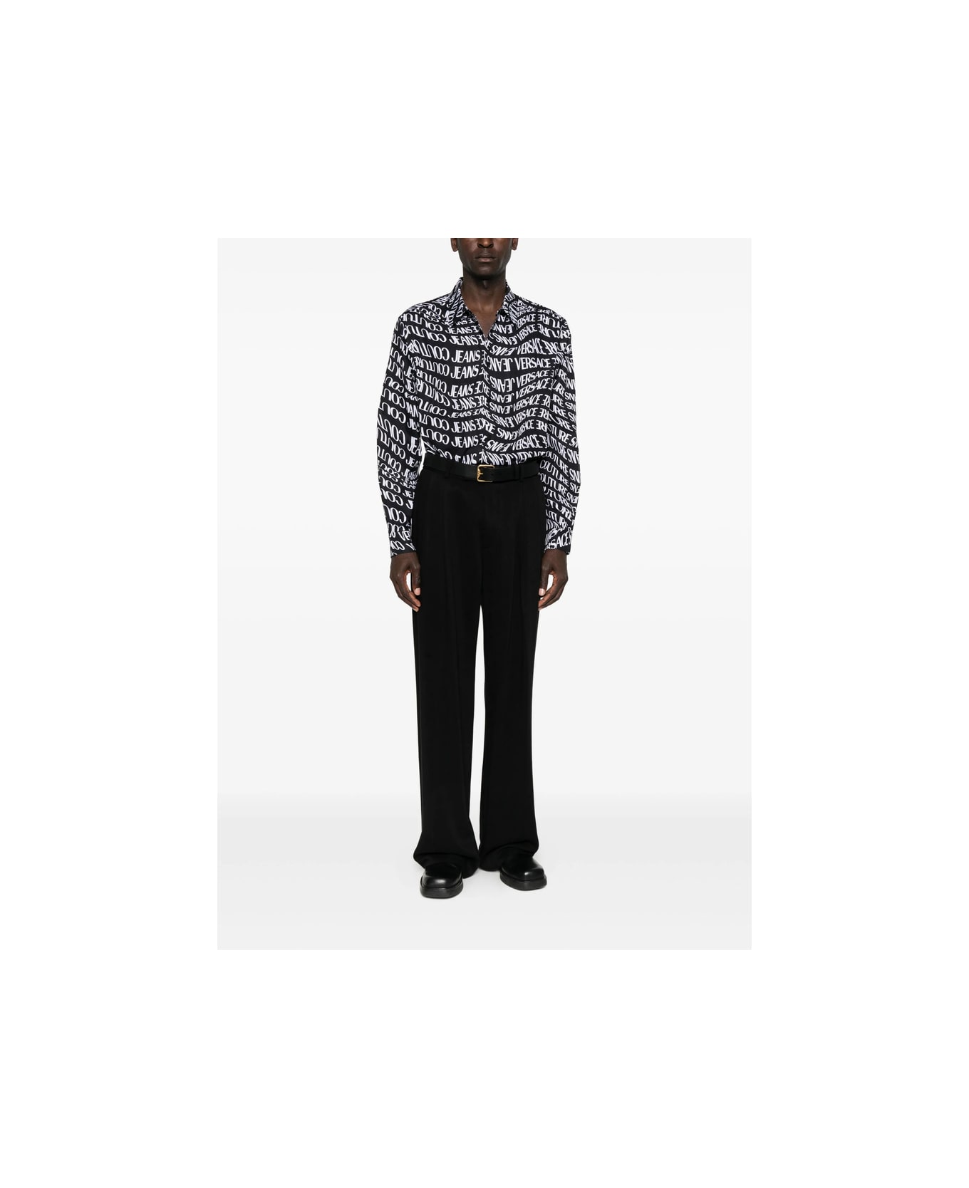 Versace Jeans Couture Shirt - BLACK/WHITE