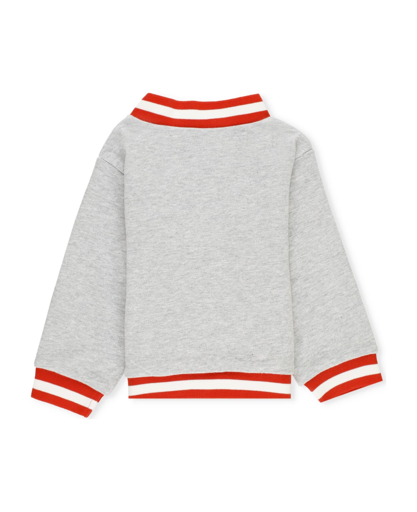 Stella McCartney Sweatshirt With Logo - Grey