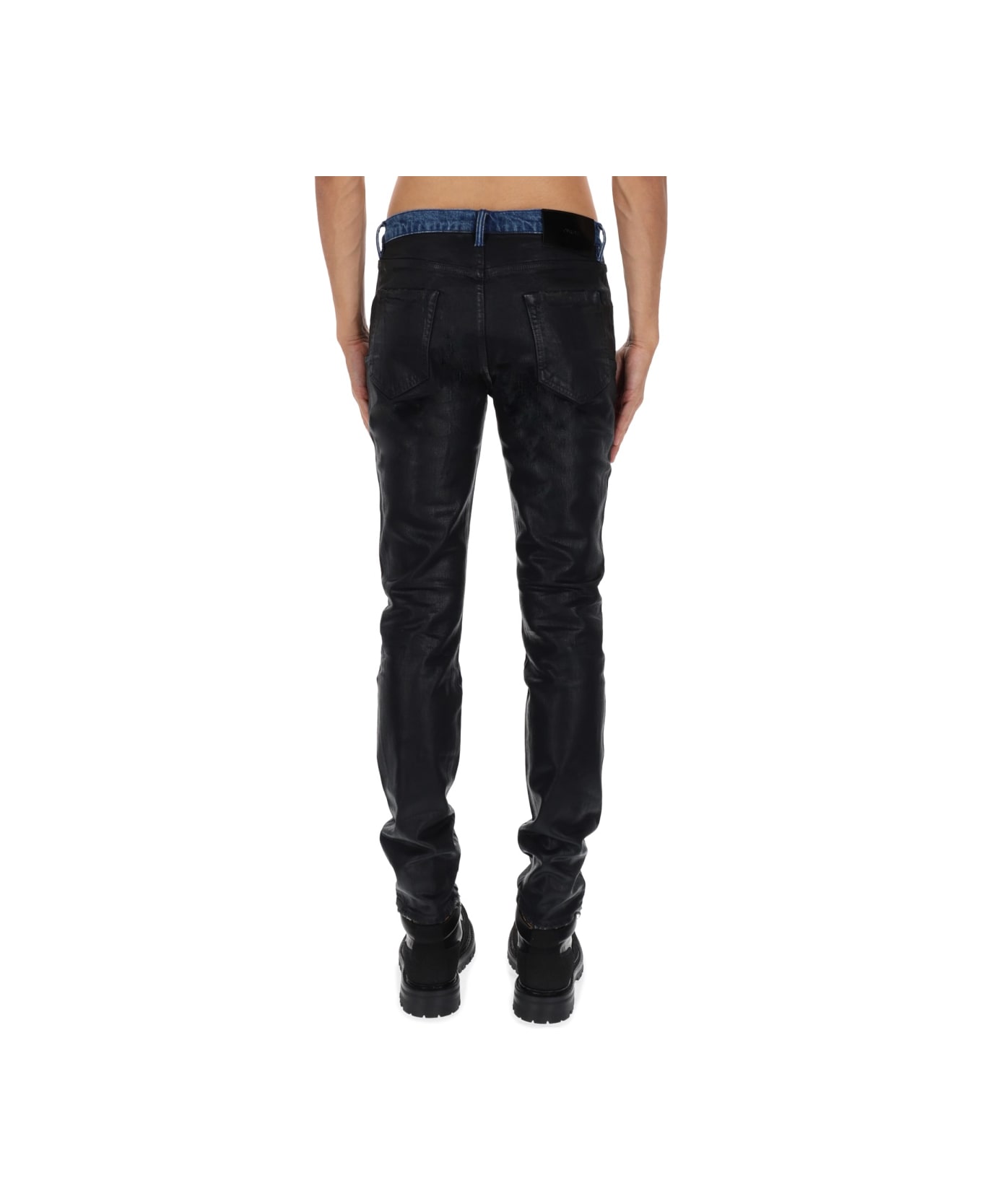 Purple Brand Denim Pants - BLACK