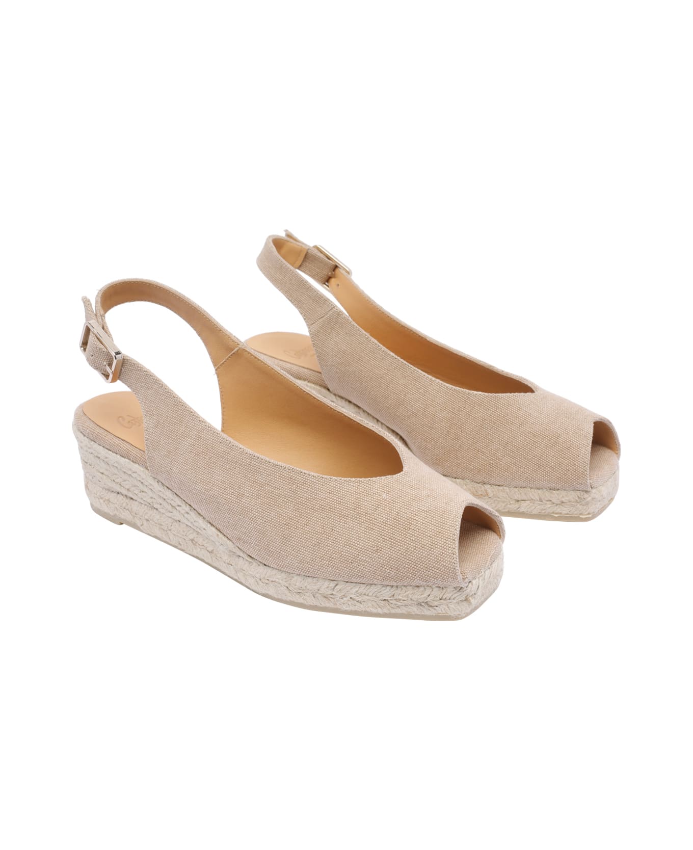 Castañer Dosalia Wedges - NEUTRALS