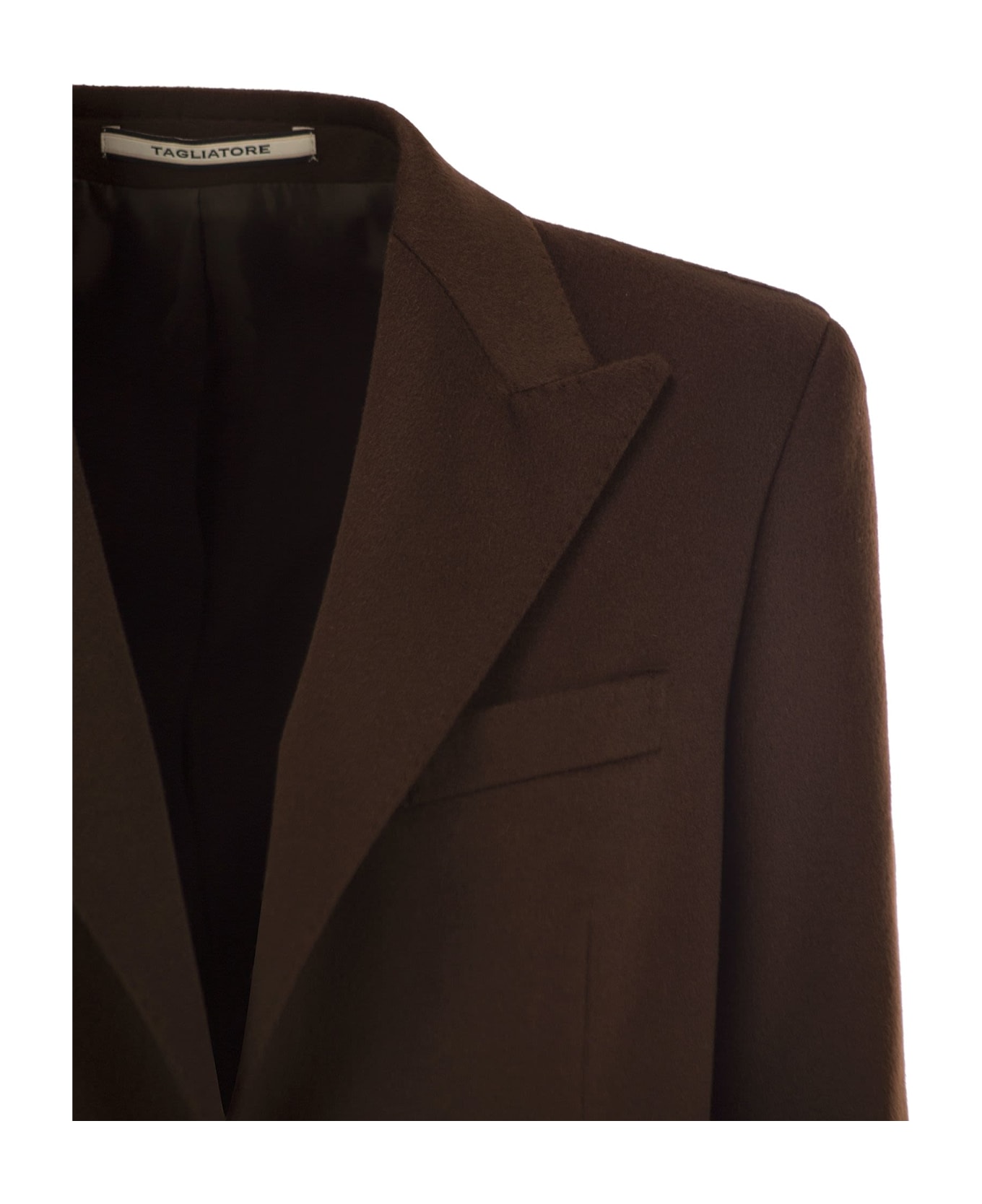スーツ TAGLIATORE Cashmere blazer Tagliatore hopsack-weave wool and cashmere blazer for men