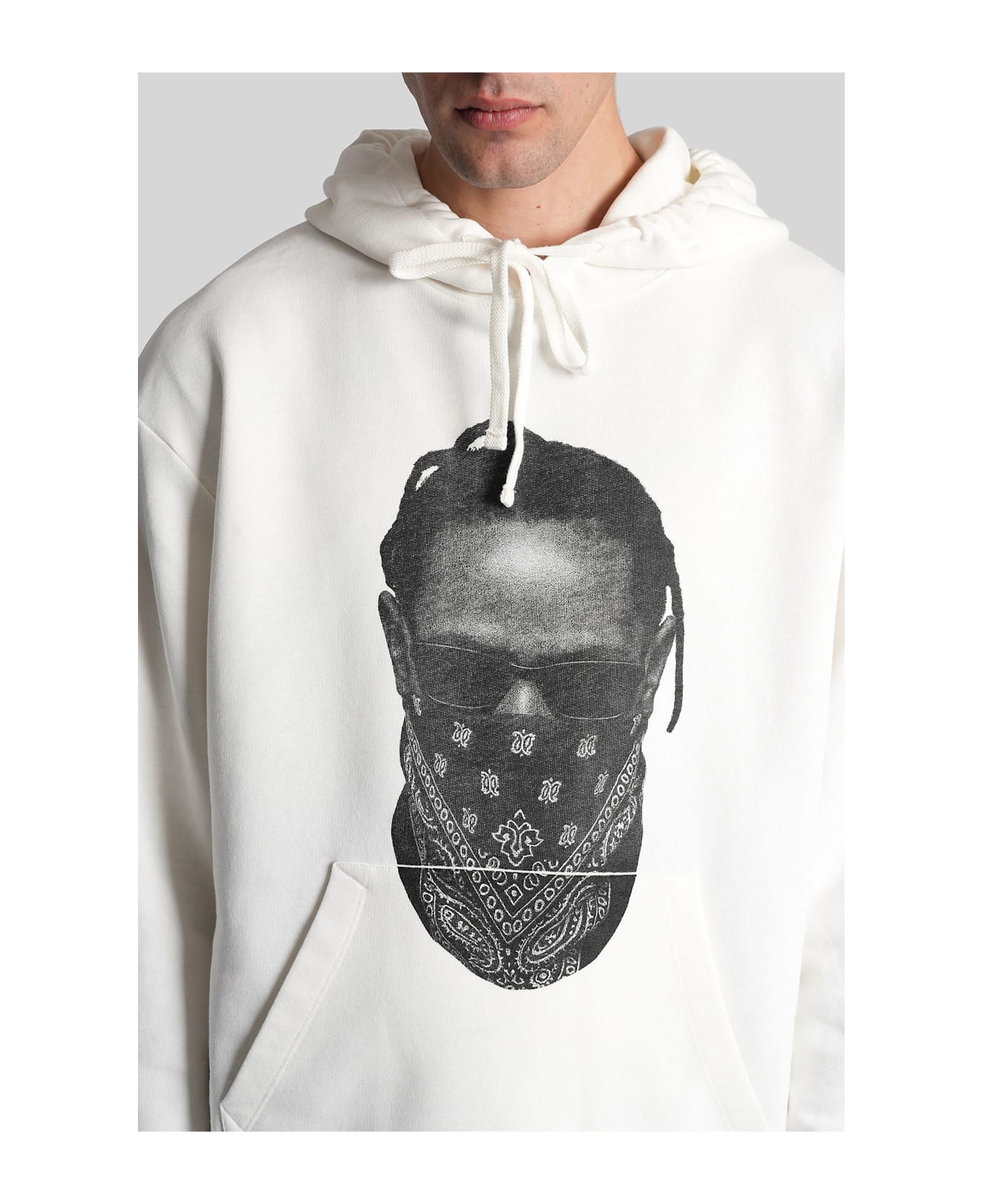 ih nom uh nit Sweatshirt In White Cotton - white