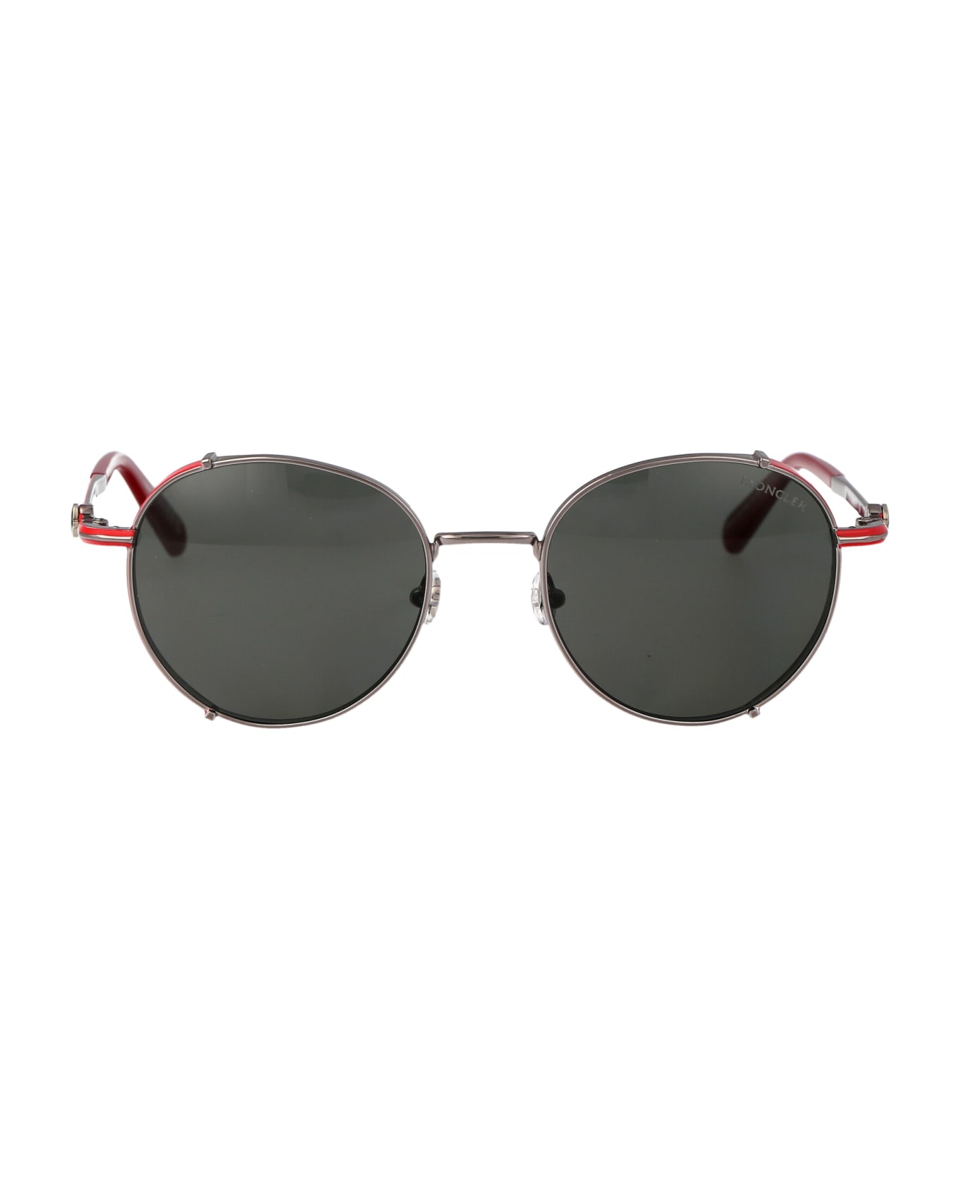 Moncler Eyewear Ml0286 Sunglasses - 14 Rutenio Chiaro Lucido サングラス