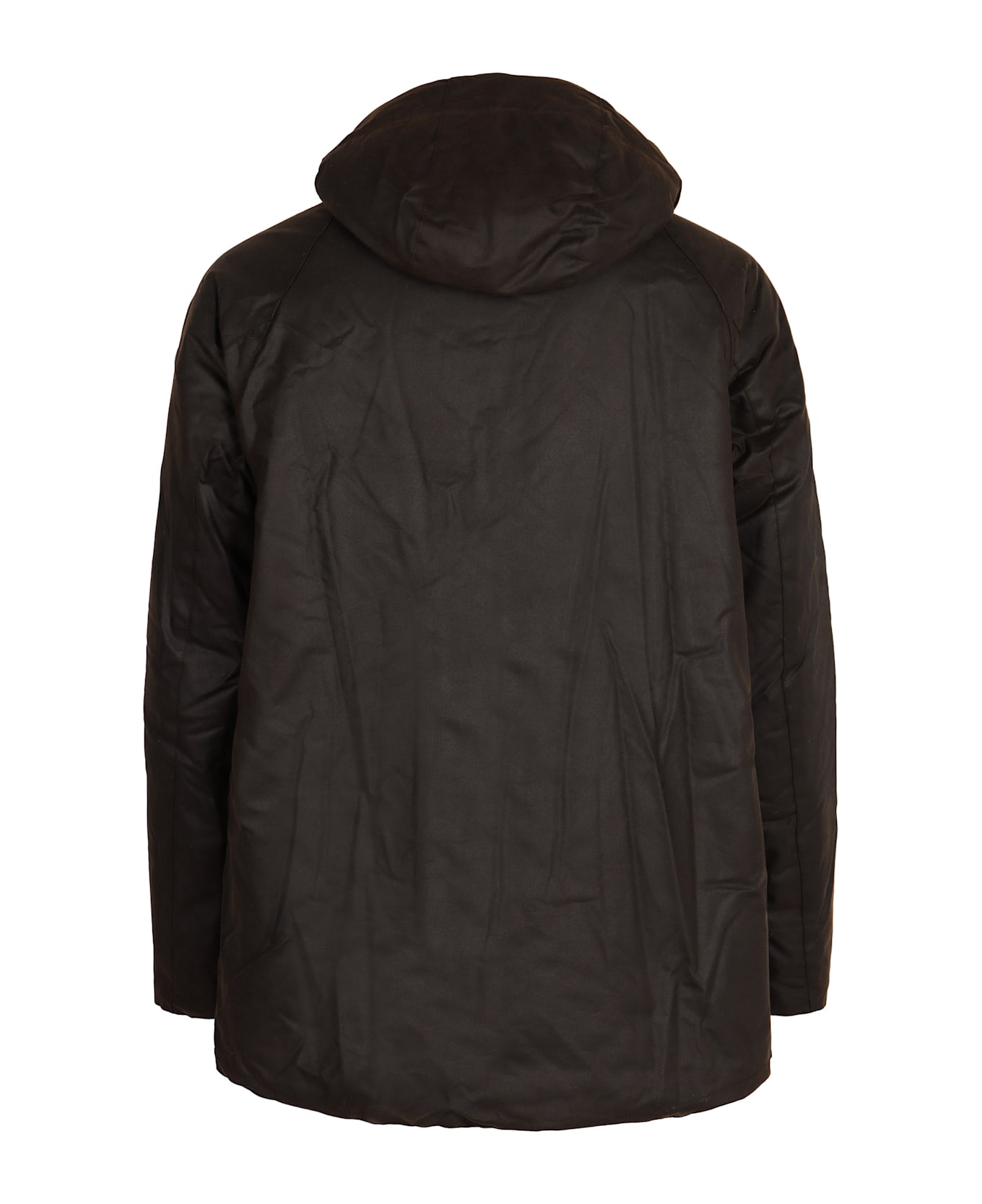 Barbour Waxed Cotton Jacket - brown