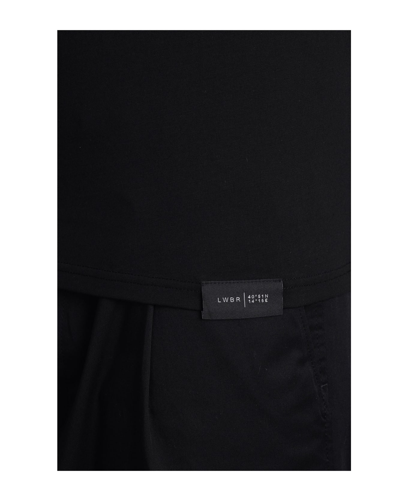 Low Brand B229 T-shirt In Black Cotton - black シャツ