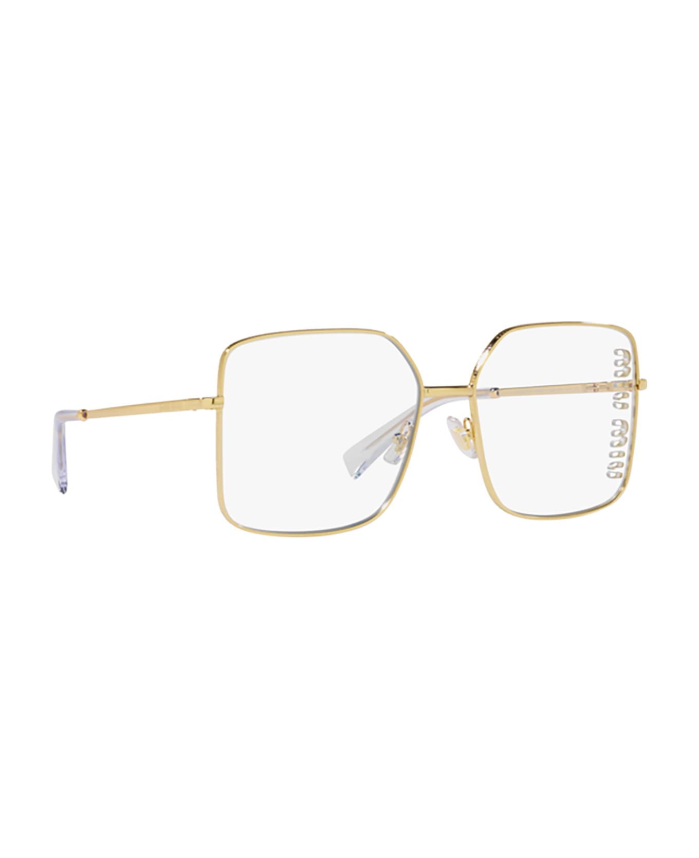 Miu Miu Eyewear Mu 51ys Gold Sunglasses - Gold