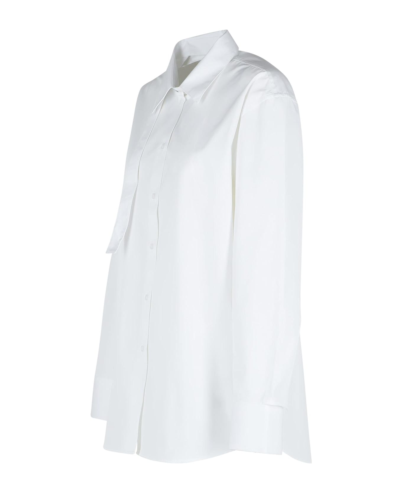 Róhe White Cotton Shirt - Bianco