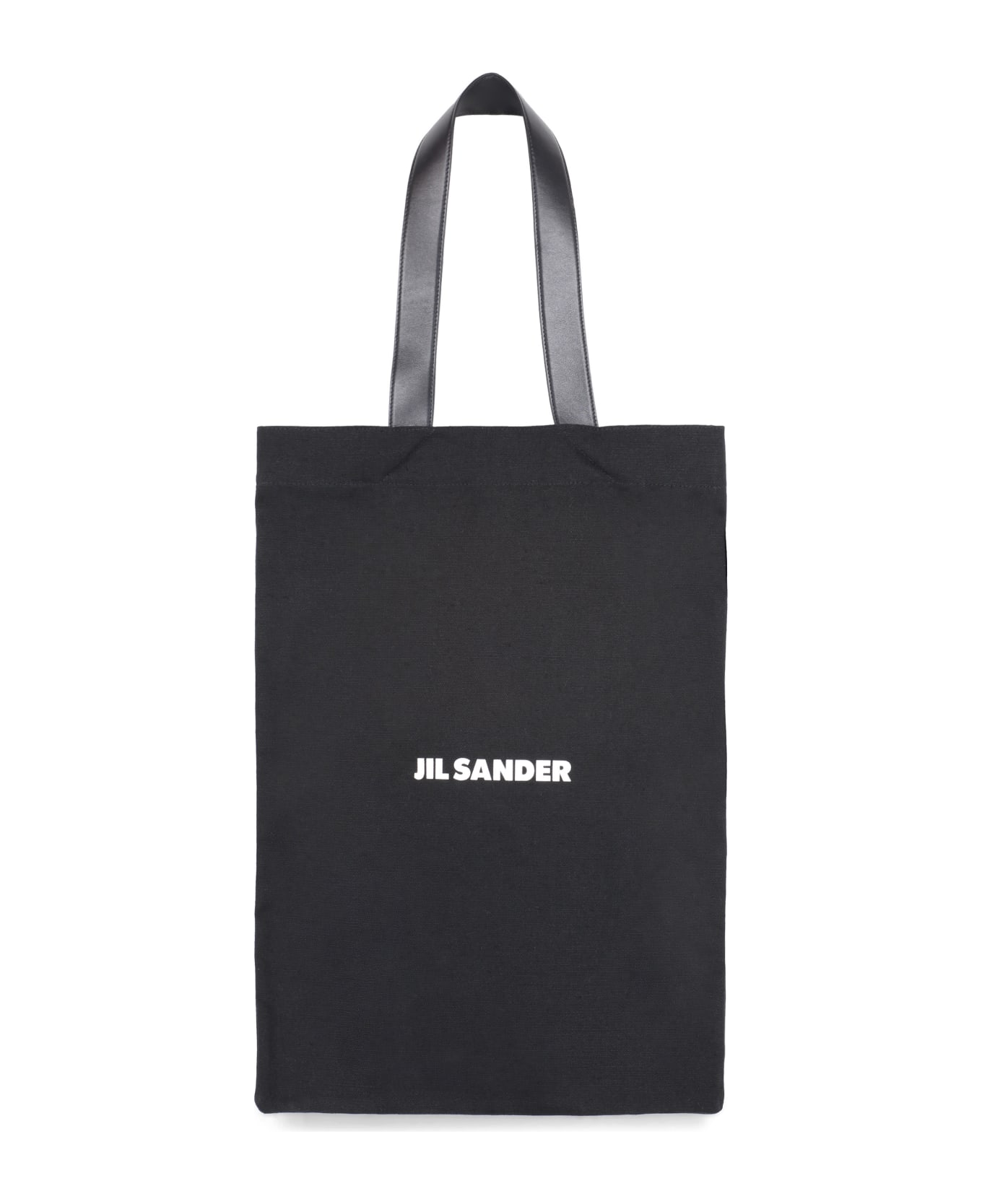 Jil Sander Canvas Tote Bag - black