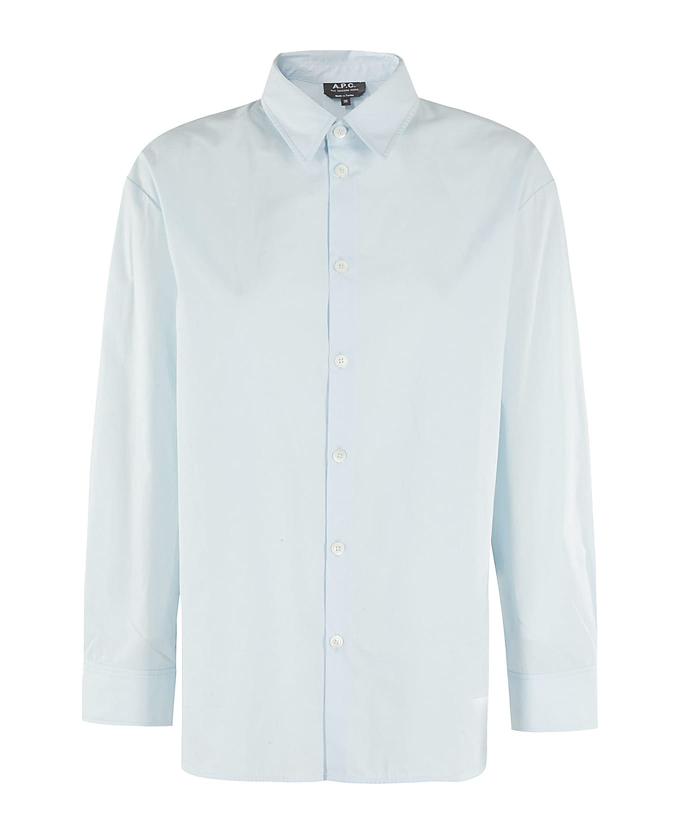 A.P.C. Chemise Rosie Shirt - Pale Blu シャツ
