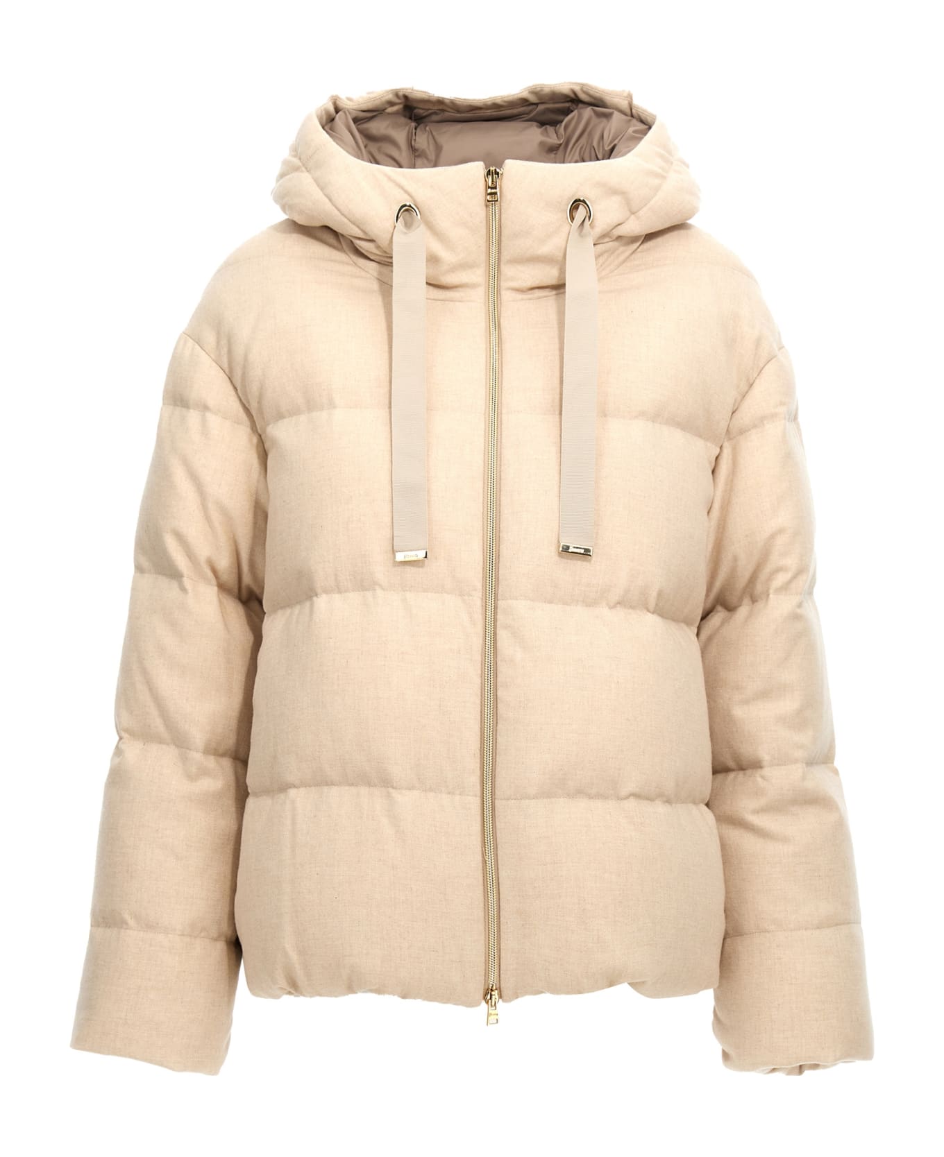 Herno 'ultalight' Down Jacket - Beige