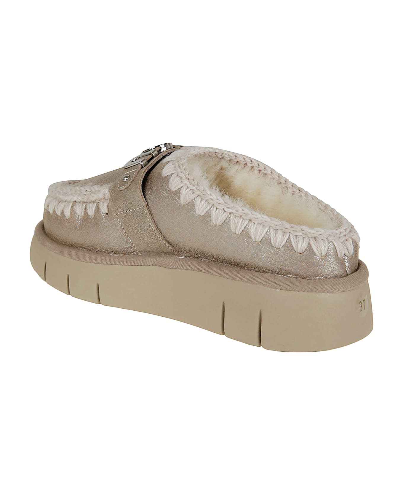 Mou Bounce Clog Special Leather