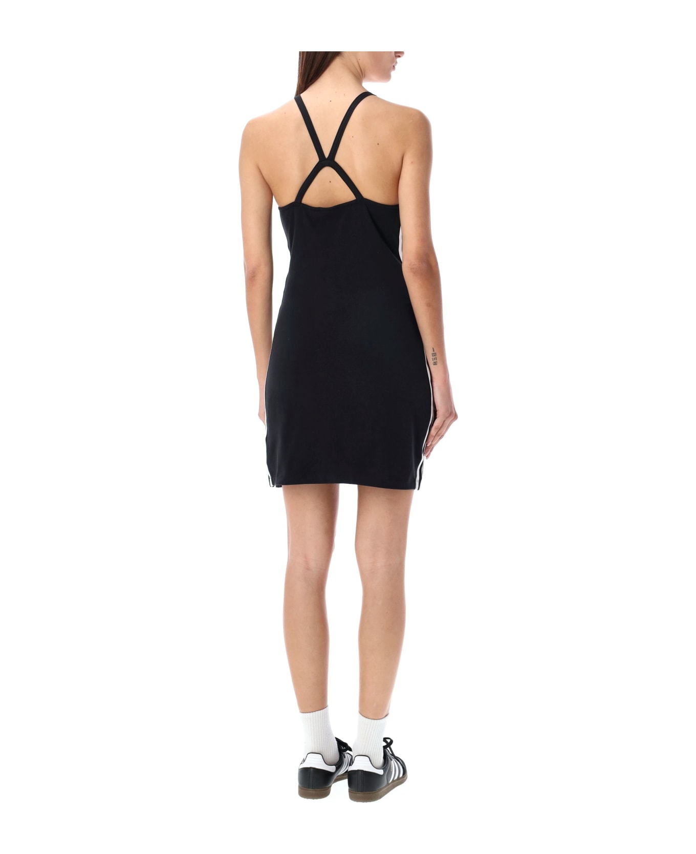 Adidas Originals Spaghetti Mini Dress - BLACK