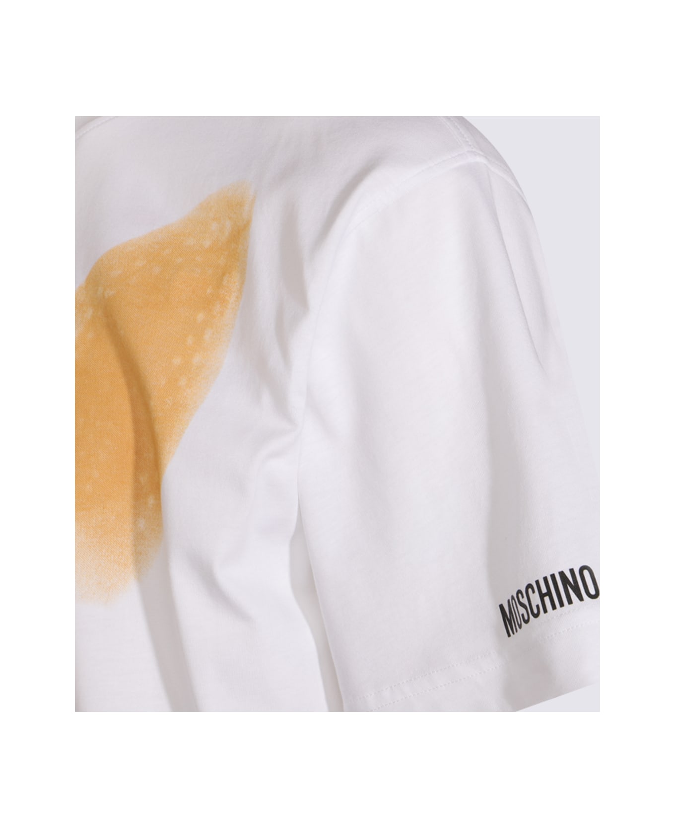 Moschino White Cotton T-shirt - White
