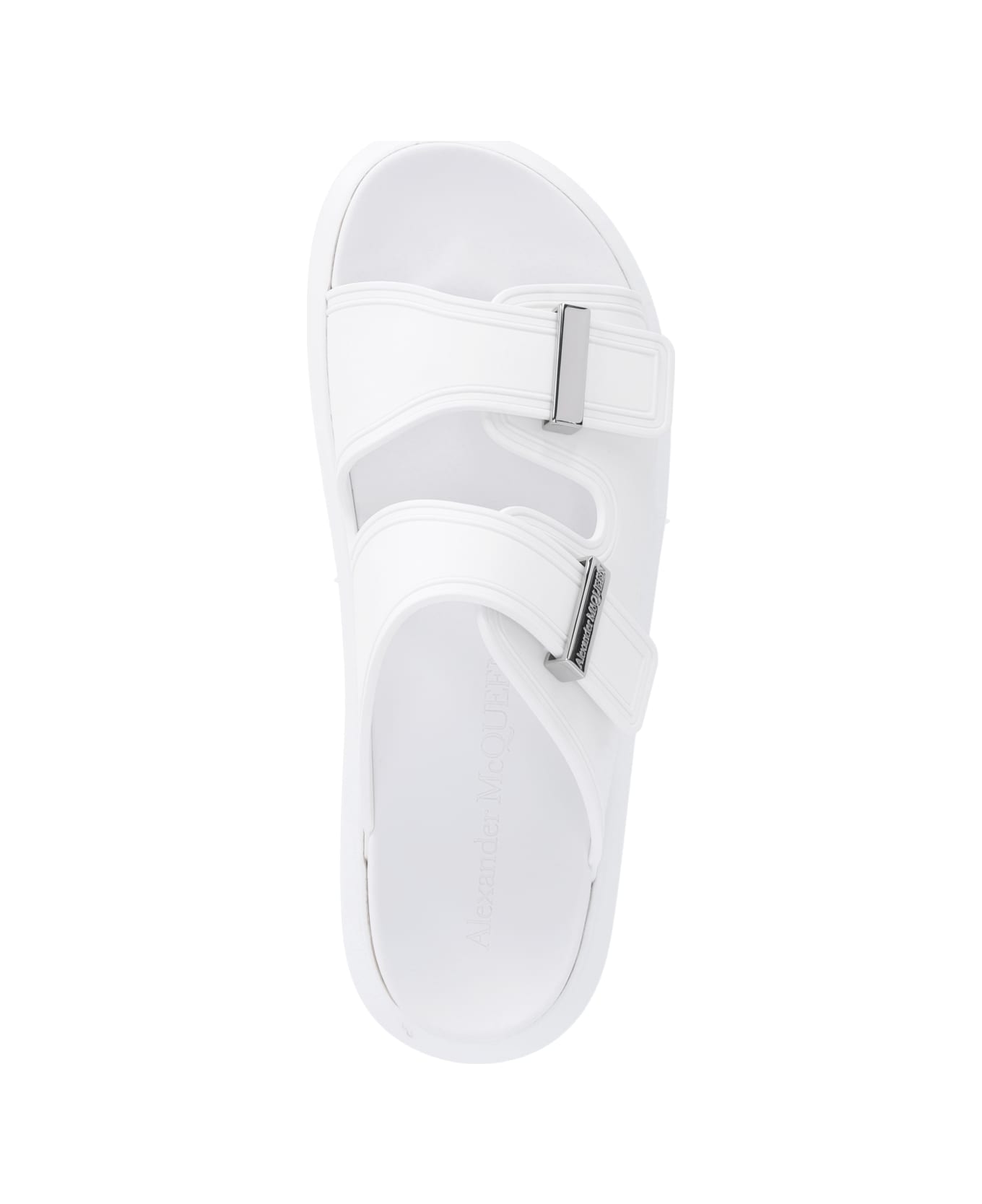 Alexander McQueen "hybrid" Slide Sandals - White