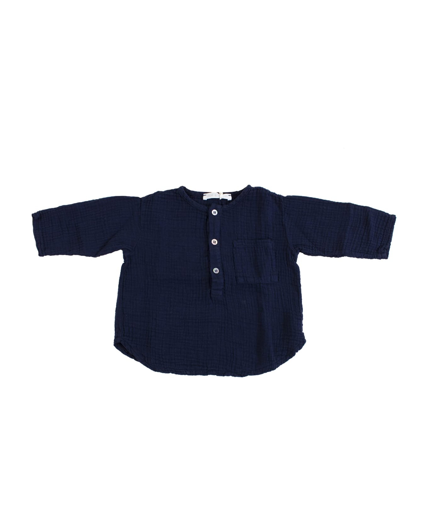 Zhoe & Tobiah Korean Newborn Shirt - Blue