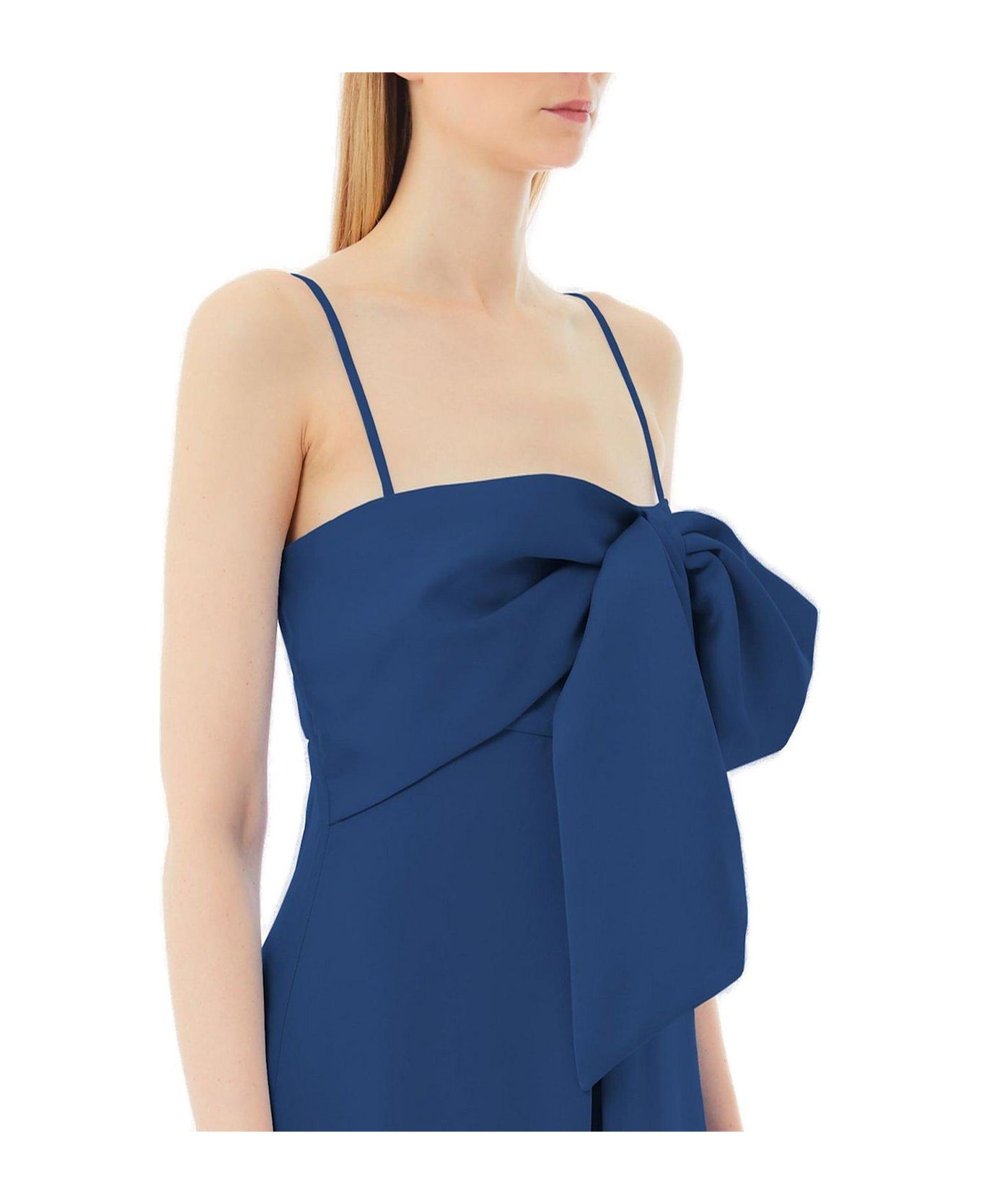 Liu-Jo Smart Bow Detailed Jumpsuit Liu-Jo - BLUE