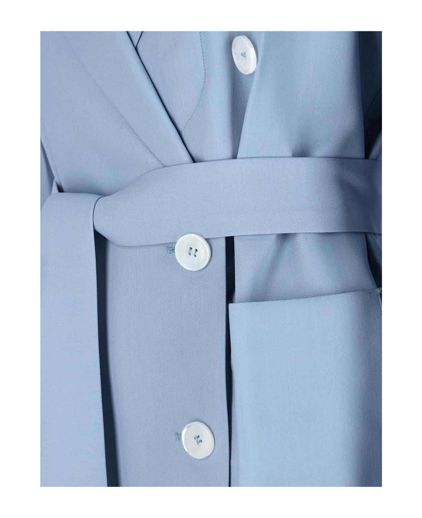 Setchu 
origami
 Double-breasted Blazer - Light Blue