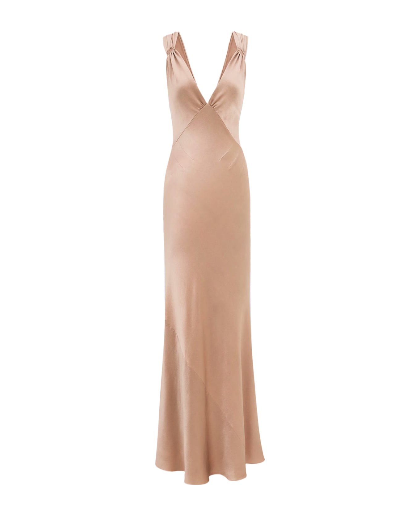 Saint Laurent Long Dress - Pink