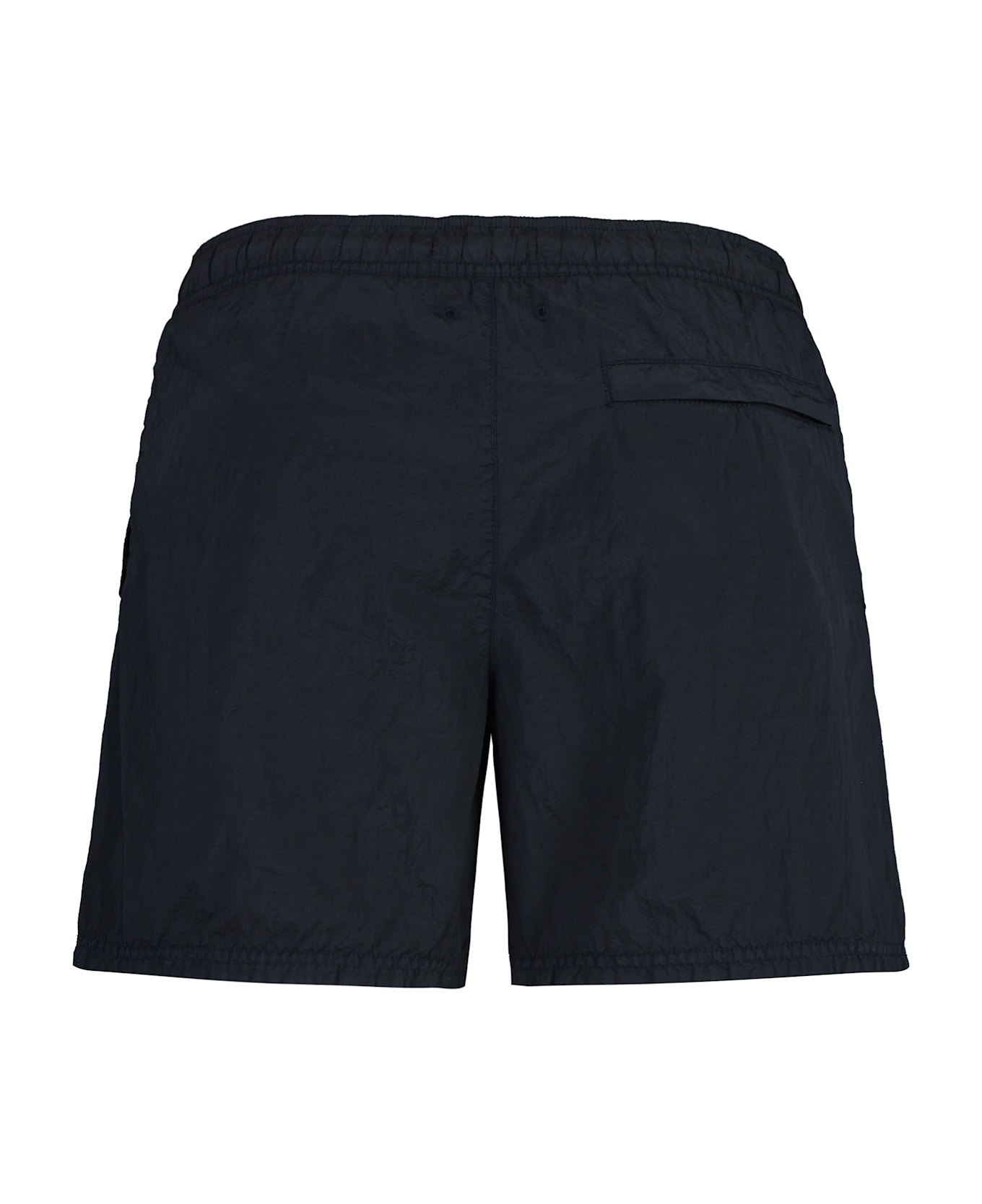 Stone Island Swimsuit In Technical Fabric Man - Blue
