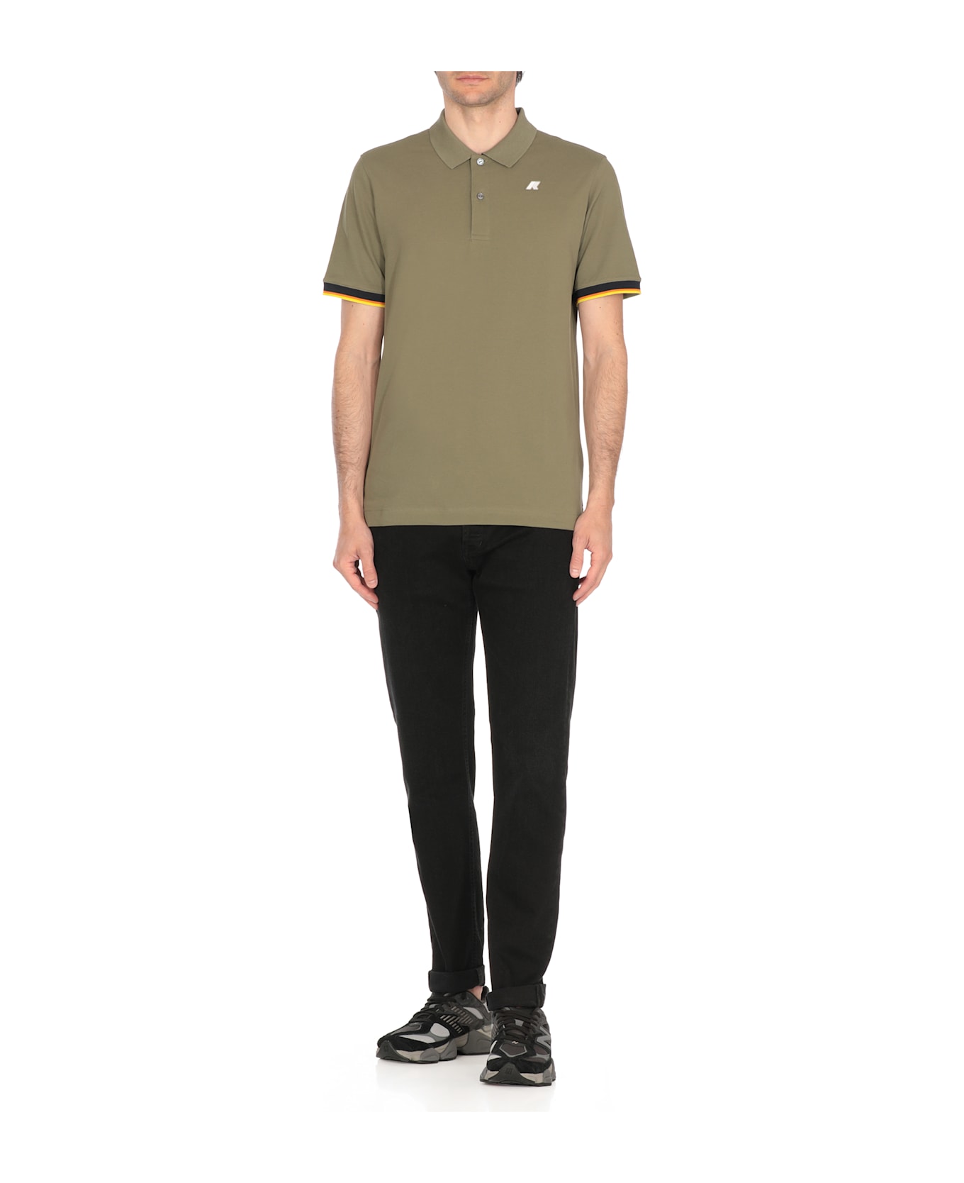 K-Way Vincent Polo Shirt - Green Lichen