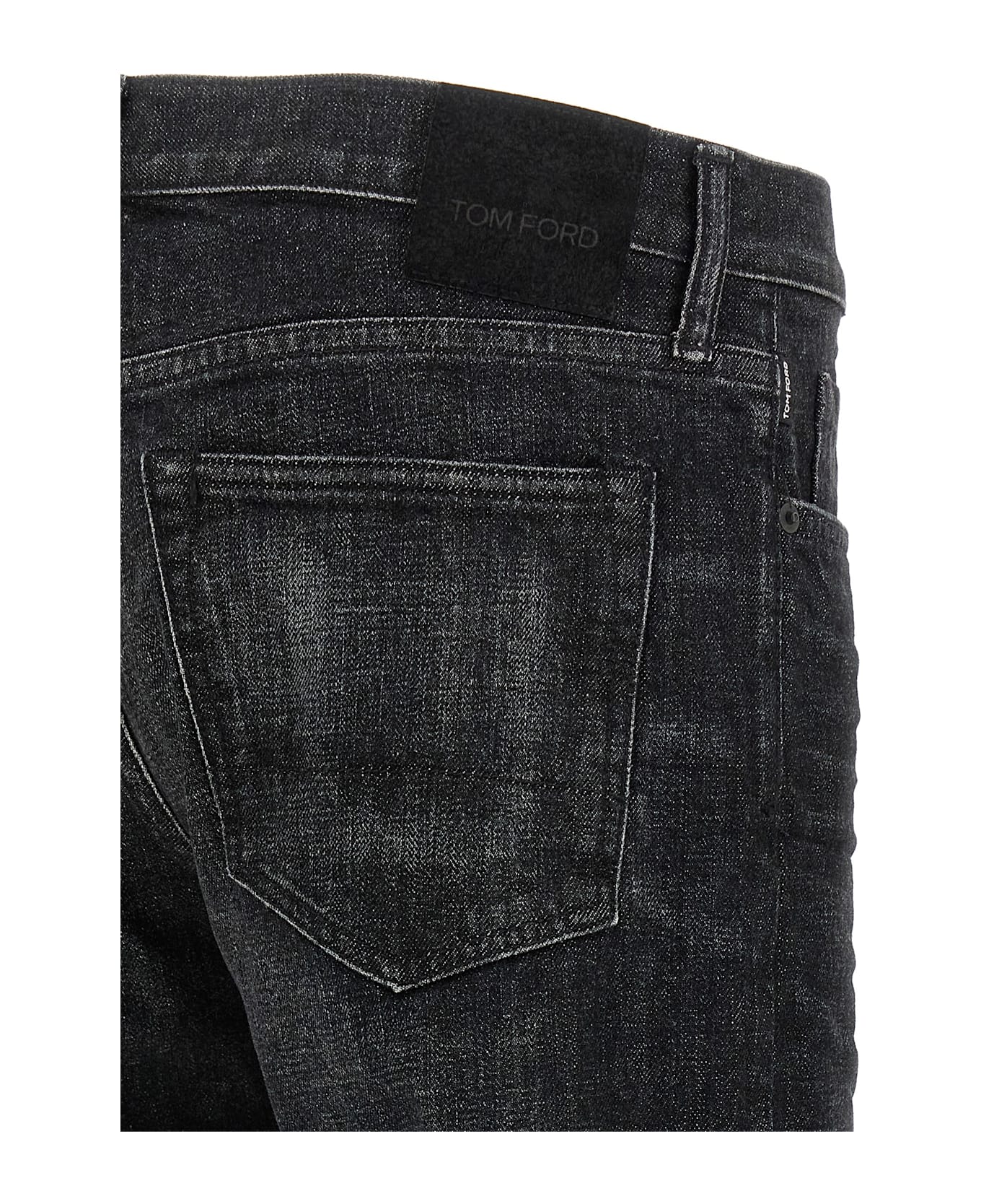 Tom Ford Stonewashed Jeans - Black  