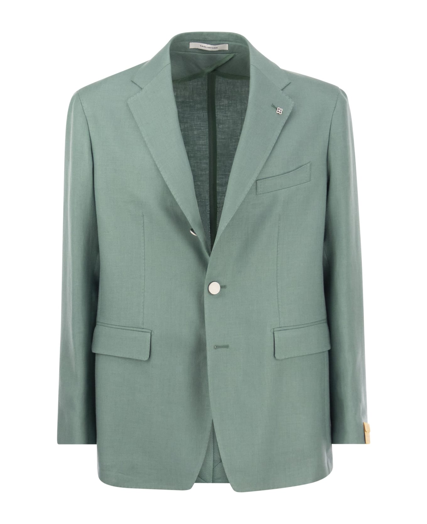 Tagliatore Two-button Wool Jacket - Green スーツ