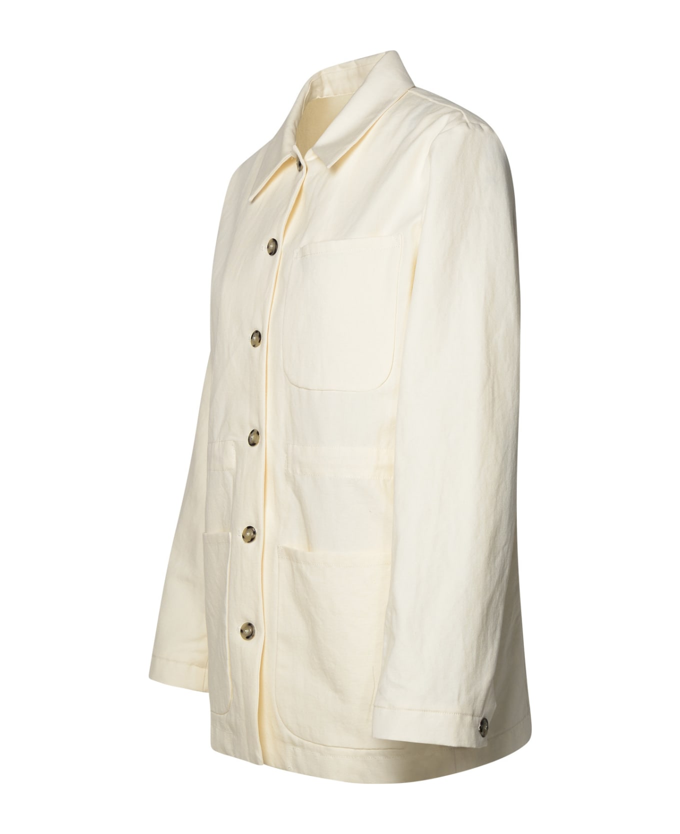 A.P.C. Cotton Blend Jacket - White
