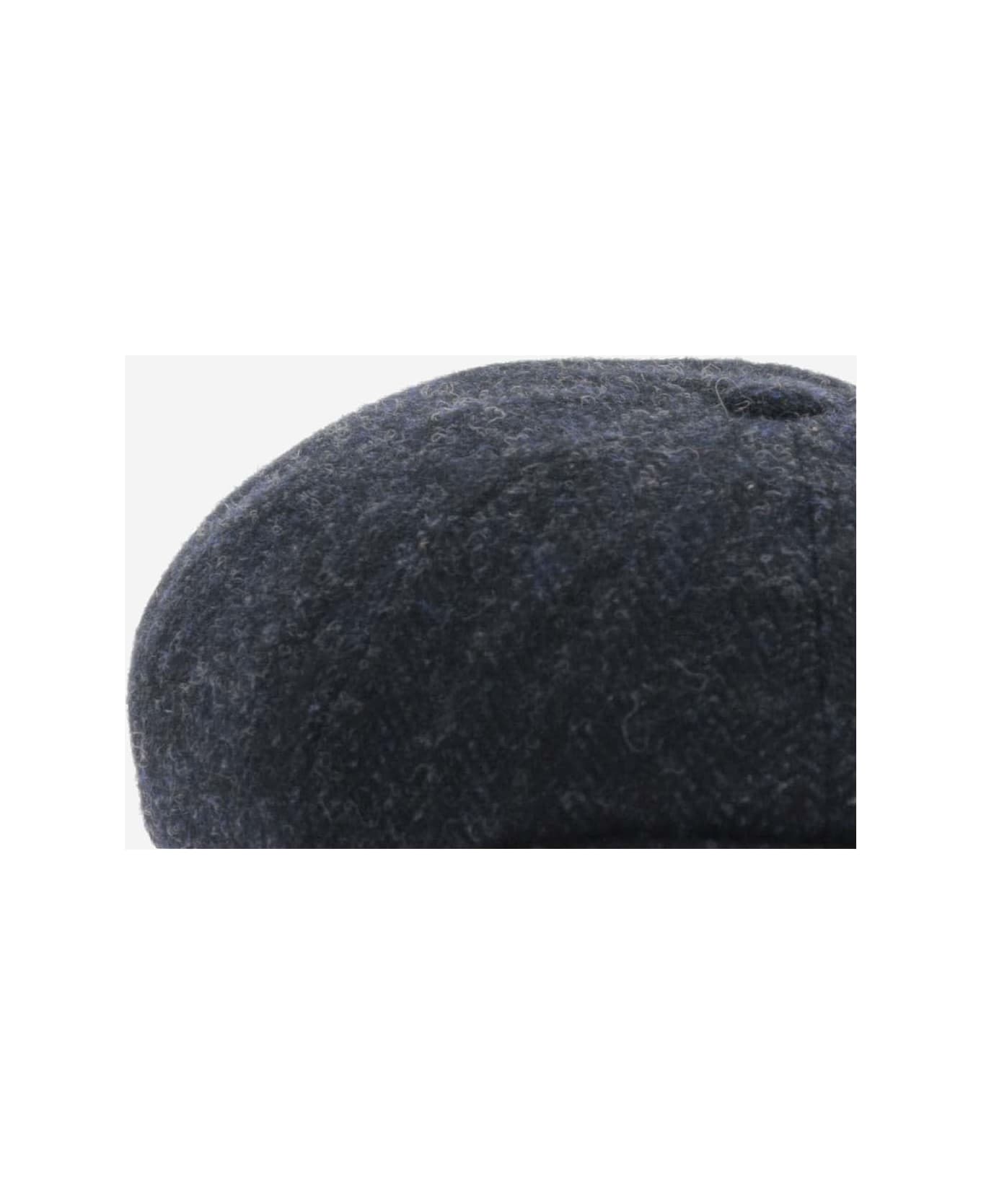 Stetson Tweed Wool Cap - LITGH BLUE
